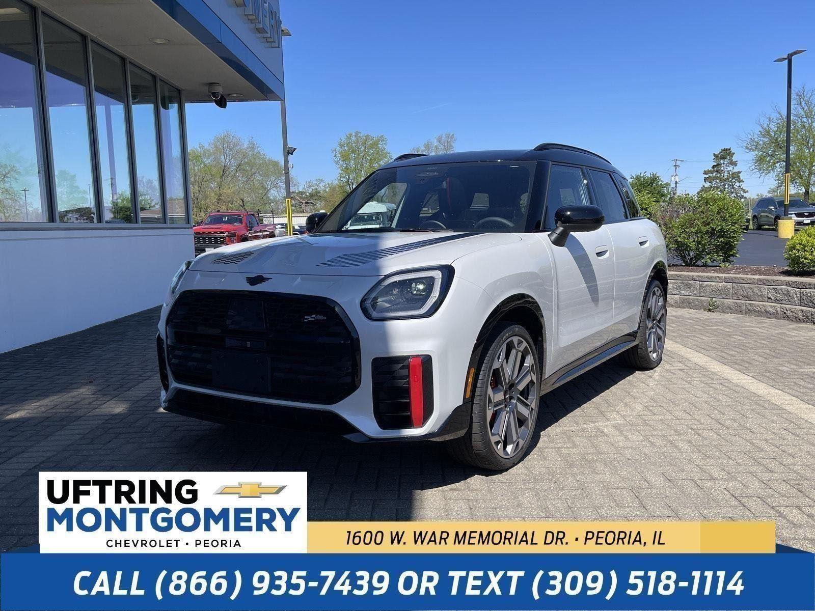 Nanuq White Metallic 2025 MINI Countryman John Cooper Works ALL4 SUV / Crossover All-Wheel Drive Automatic