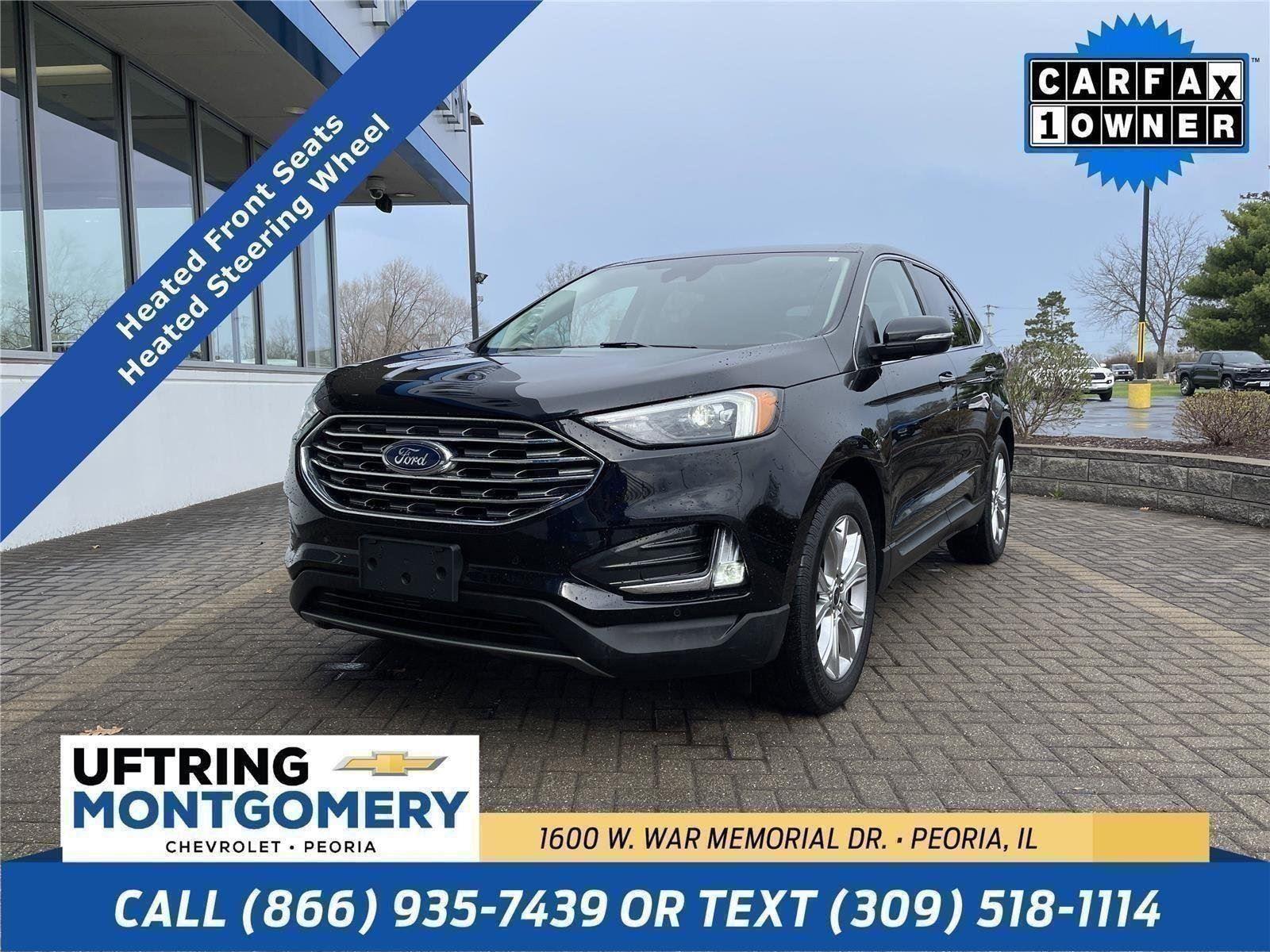 Agate Black Metallic 2024 Ford Edge SUV / Crossover All-Wheel Drive 8-Speed Automatic