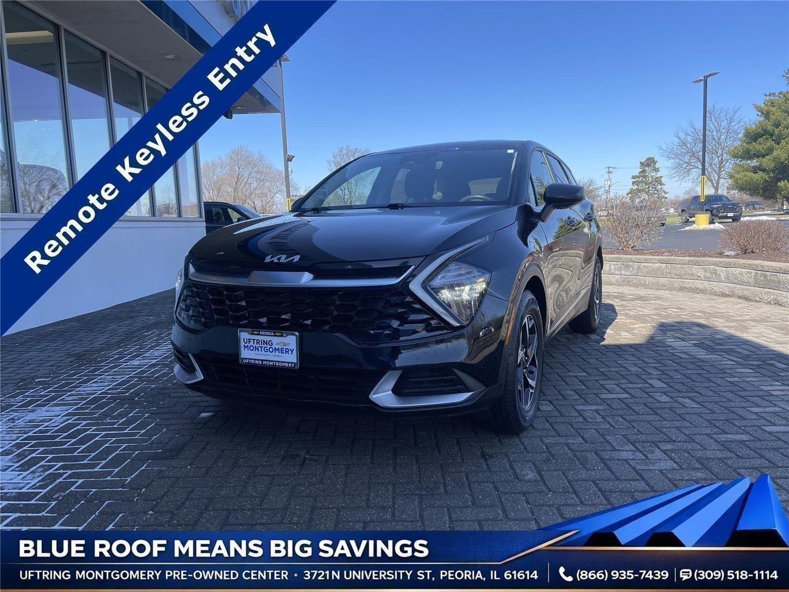 Fusion Black 2023 Kia Sportage LX FWD SUV / Crossover Front-Wheel Drive 8-Speed Automatic