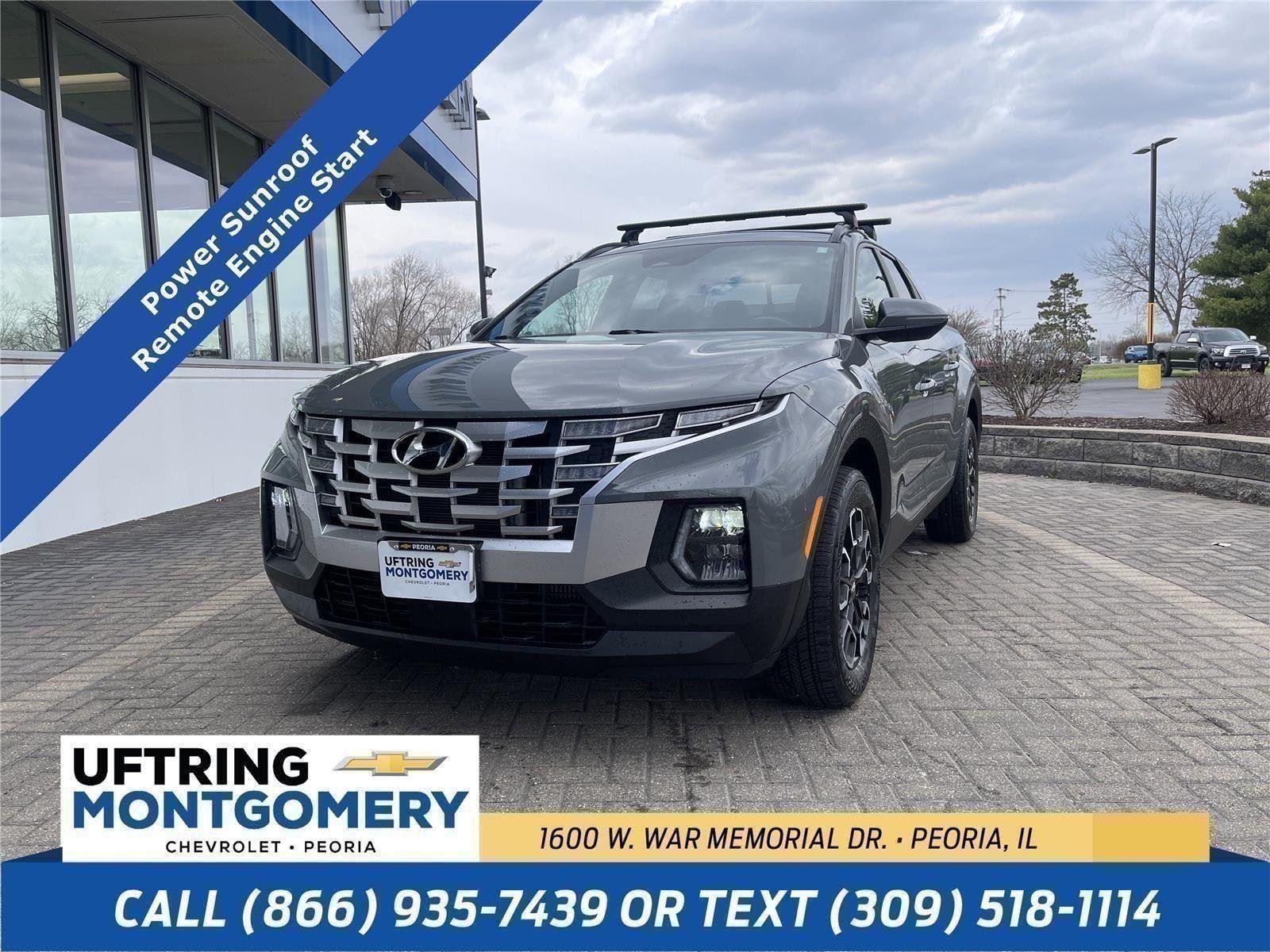 Hampton Gray 2023 Hyundai Santa Cruz Pickup Truck All-Wheel Drive Automatic