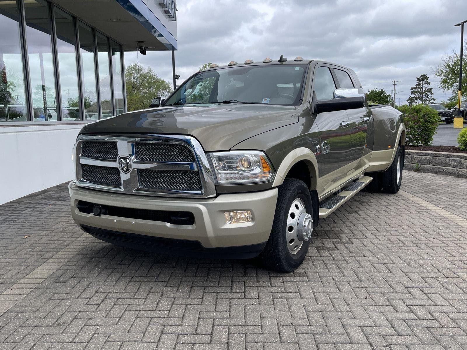 2014 RAM 3500 Laramie Longhorn Mega Cab DRW RWD