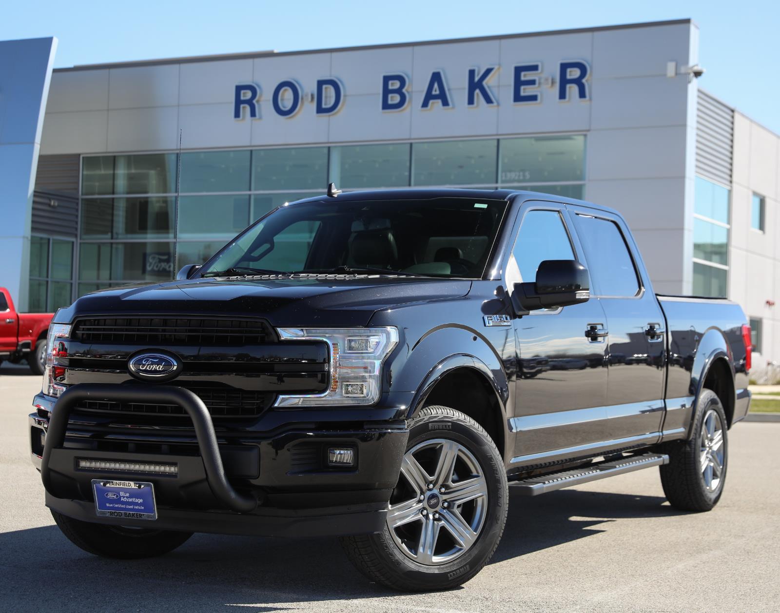 Agate Black Metallic 2019 Ford F-150 Lariat SuperCrew LB 4WD Pickup Truck Four-Wheel Drive Automatic