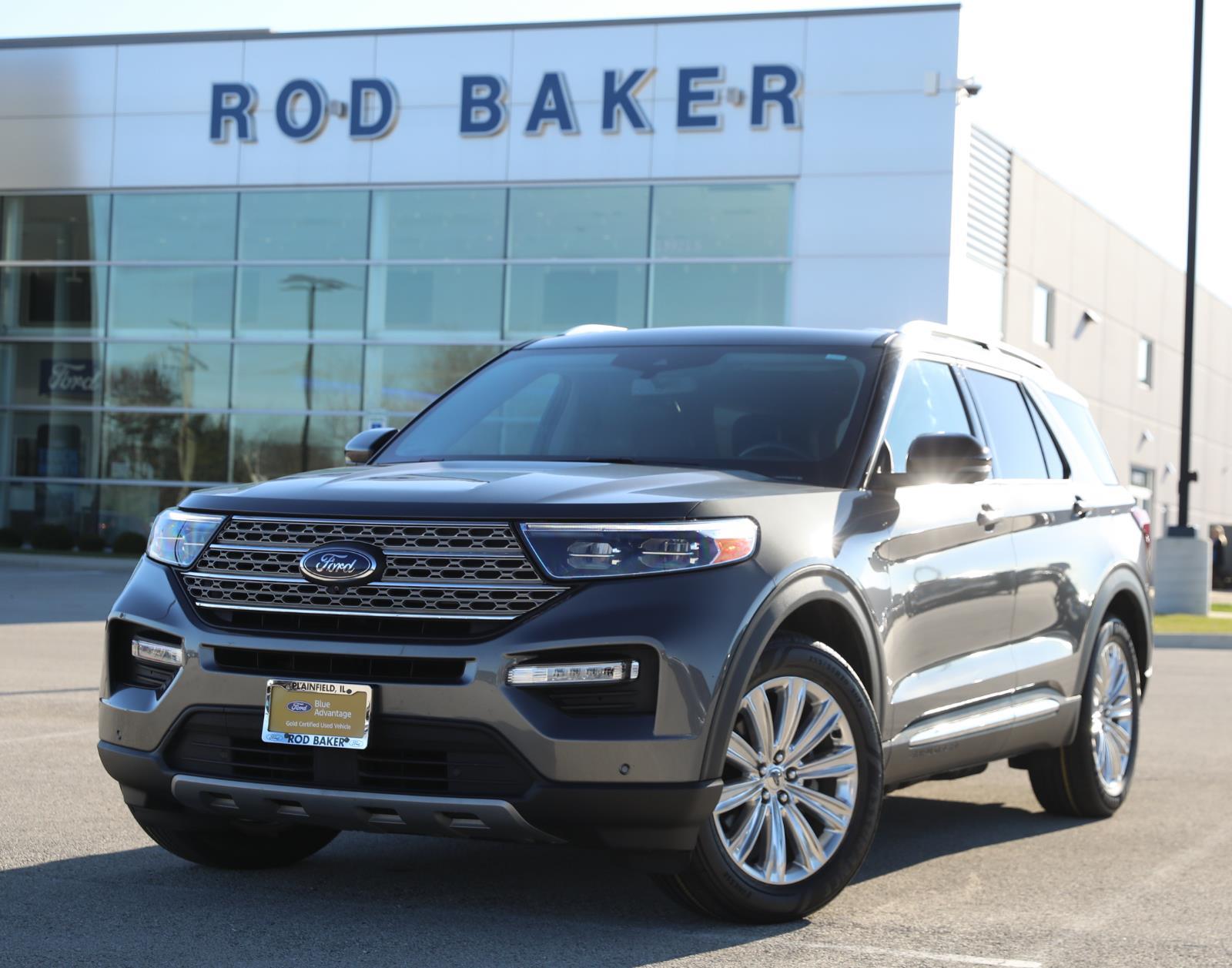 Carbonized Gray Metallic 2021 Ford Explorer Limited AWD SUV / Crossover All-Wheel Drive Automatic