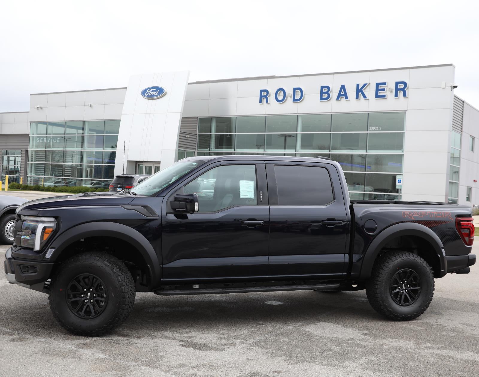 Antimatter Blue Metallic 2026 Ford F-150 Raptor SuperCrew 4WD Pickup Truck Four-Wheel Drive Automatic