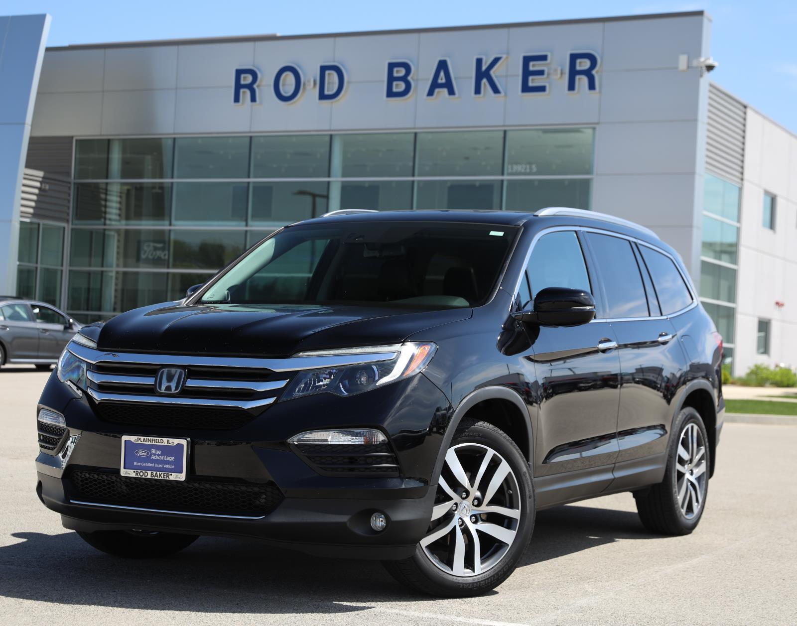 Crystal Black Pearl 2017 Honda Pilot Elite AWD SUV / Crossover All-Wheel Drive Automatic