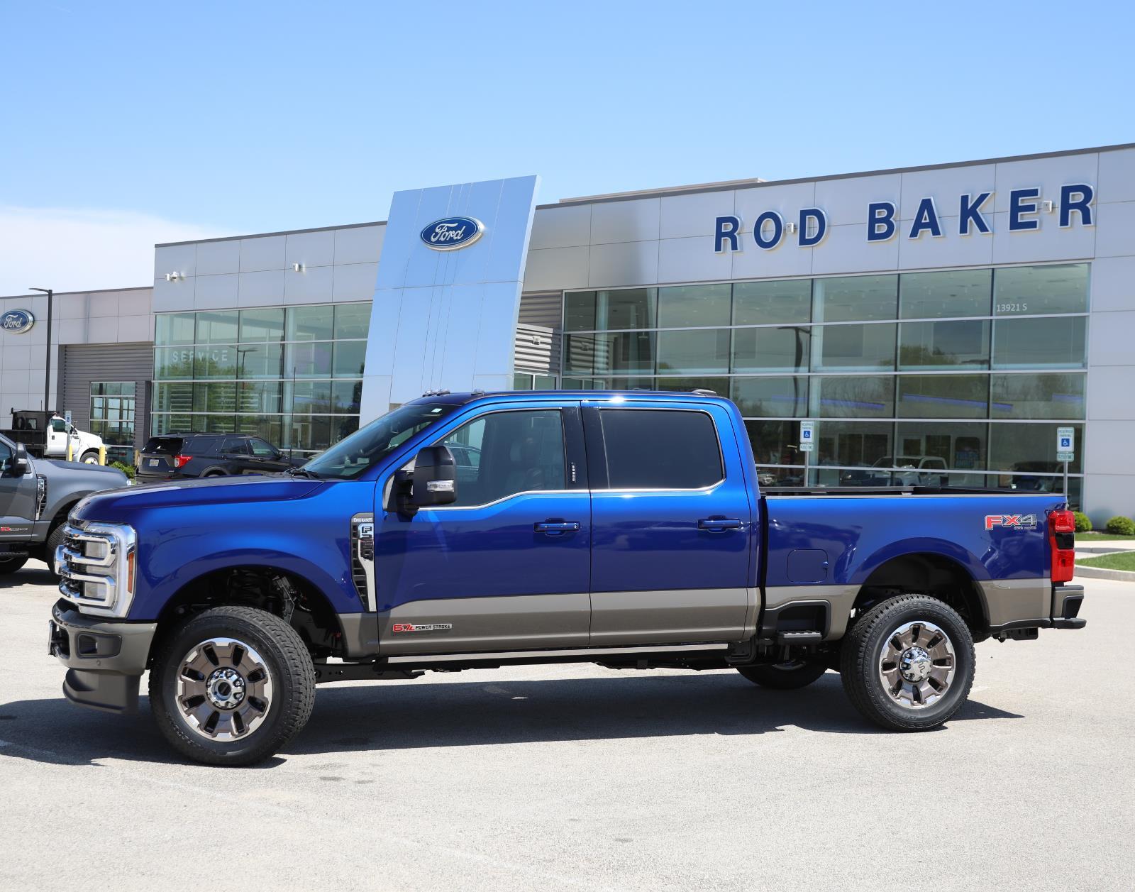 Argon Blue Metallic 2026 Ford F-250 Super Duty King Ranch Crew Cab 4WD Pickup Truck Four-Wheel Drive Automatic