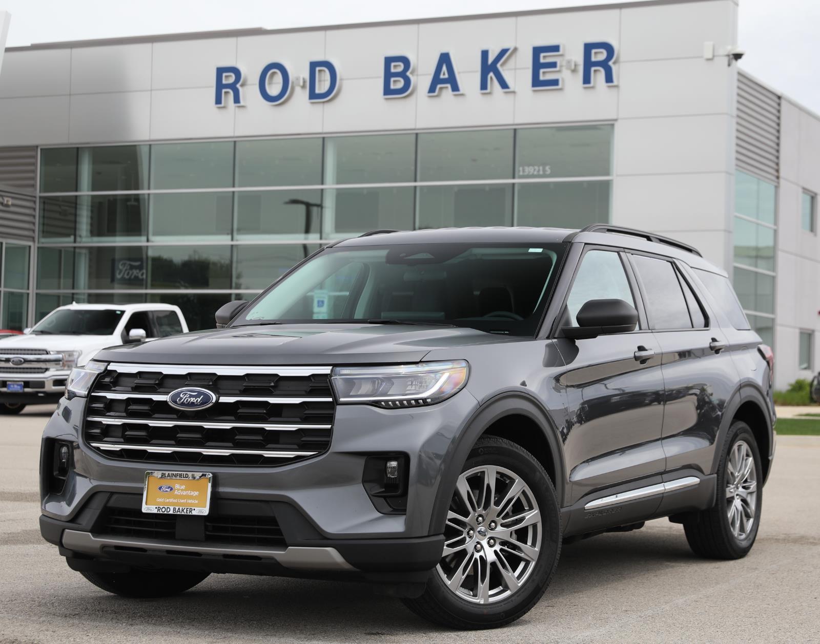 Carbonized Gray 2025 Ford Explorer SUV / Crossover All-Wheel Drive Automatic