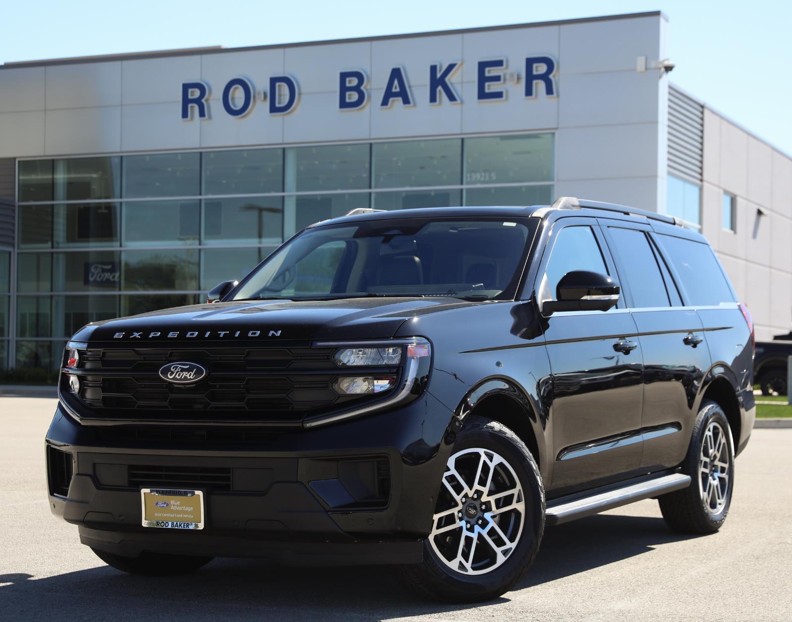 Agate Black Metallic 2025 Ford Expedition Active 4WD SUV / Crossover Four-Wheel Drive Automatic