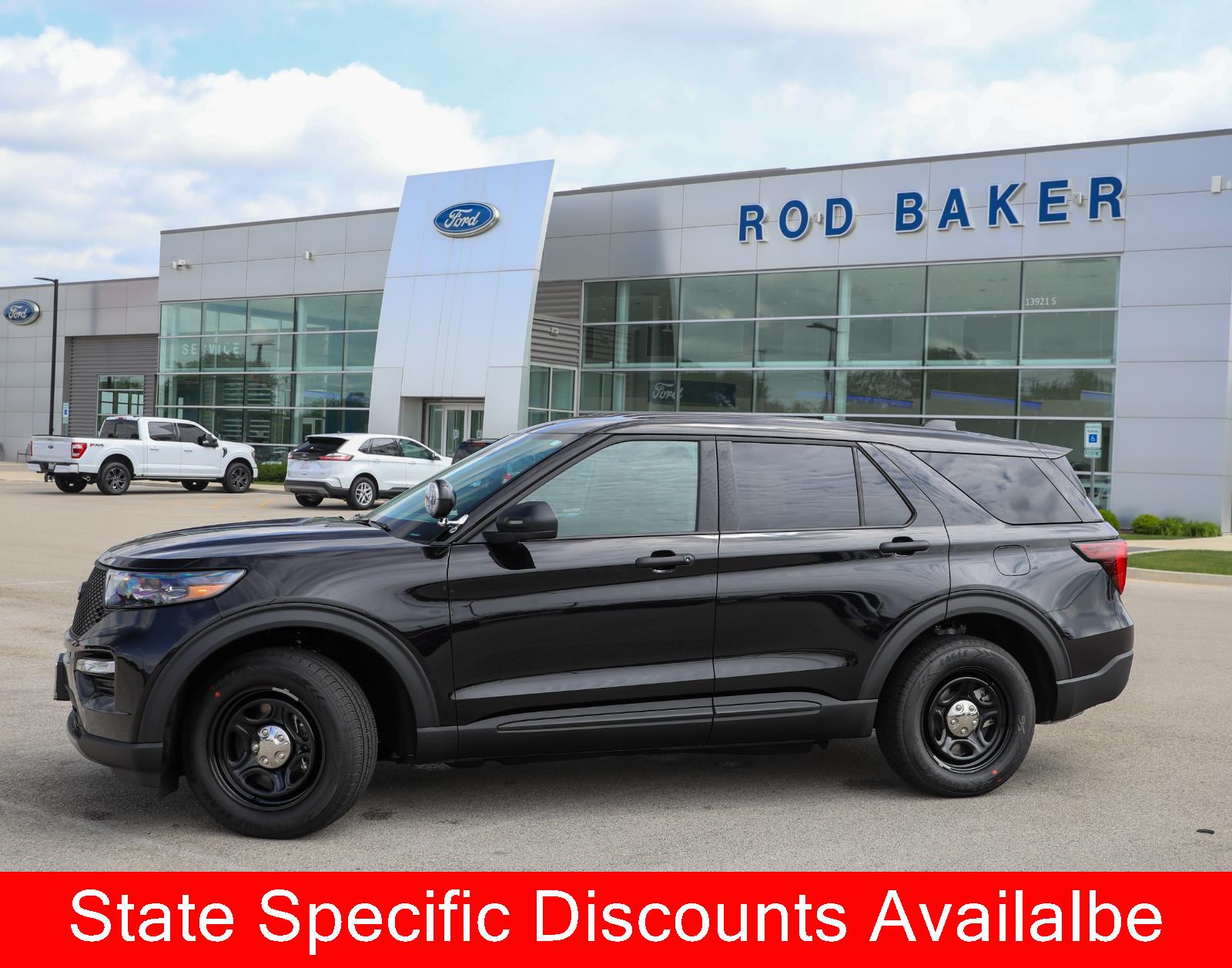 Agate Black 2026 Ford Explorer Hybrid SUV / Crossover All-Wheel Drive Automatic