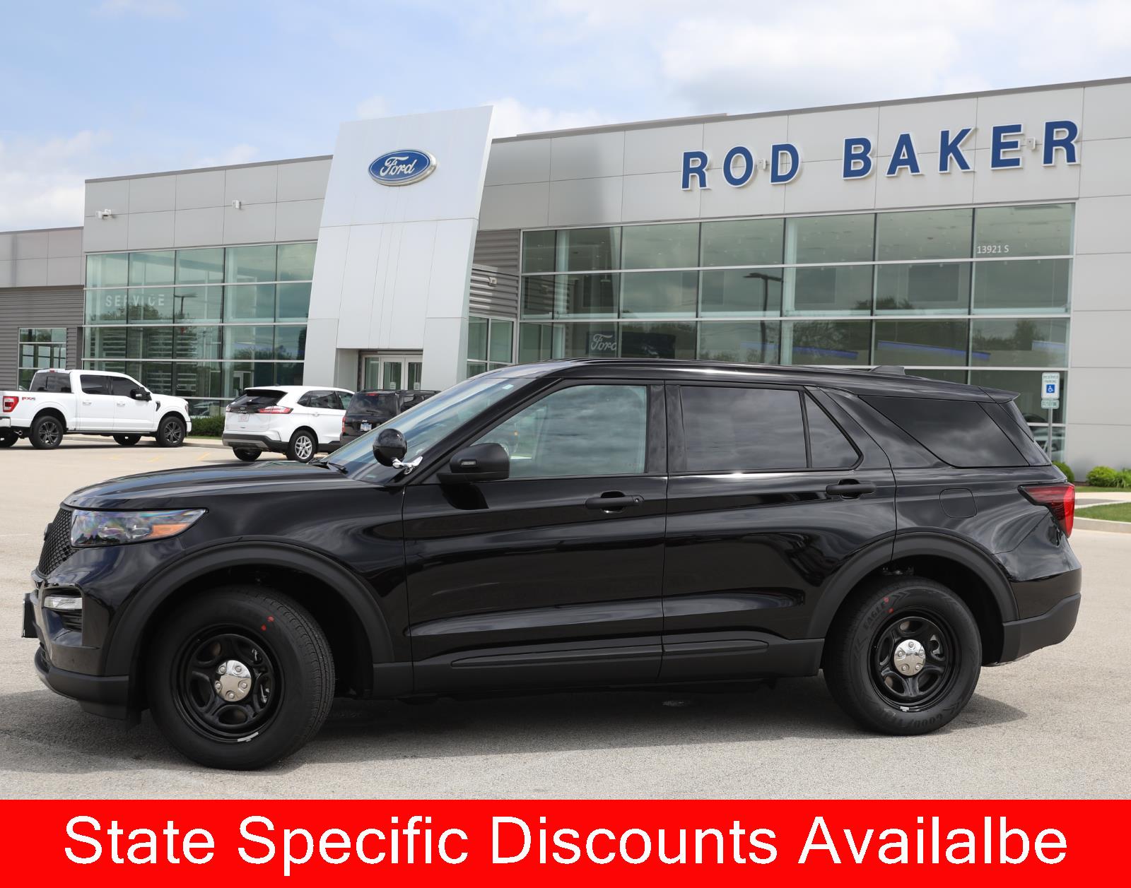 Agate Black 2026 Ford Explorer Hybrid SUV / Crossover All-Wheel Drive Automatic