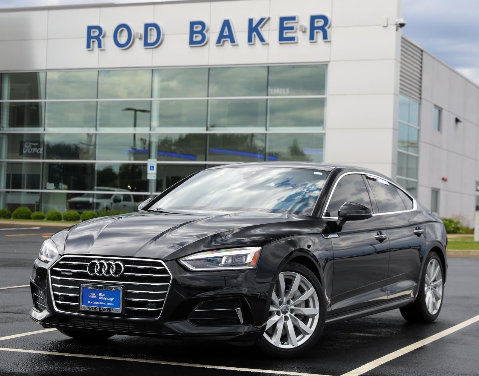 Mythos Black Metallic 2018 Audi A5 Sportback 2.0T quattro Premium Plus AWD Sedan All-Wheel Drive Automatic