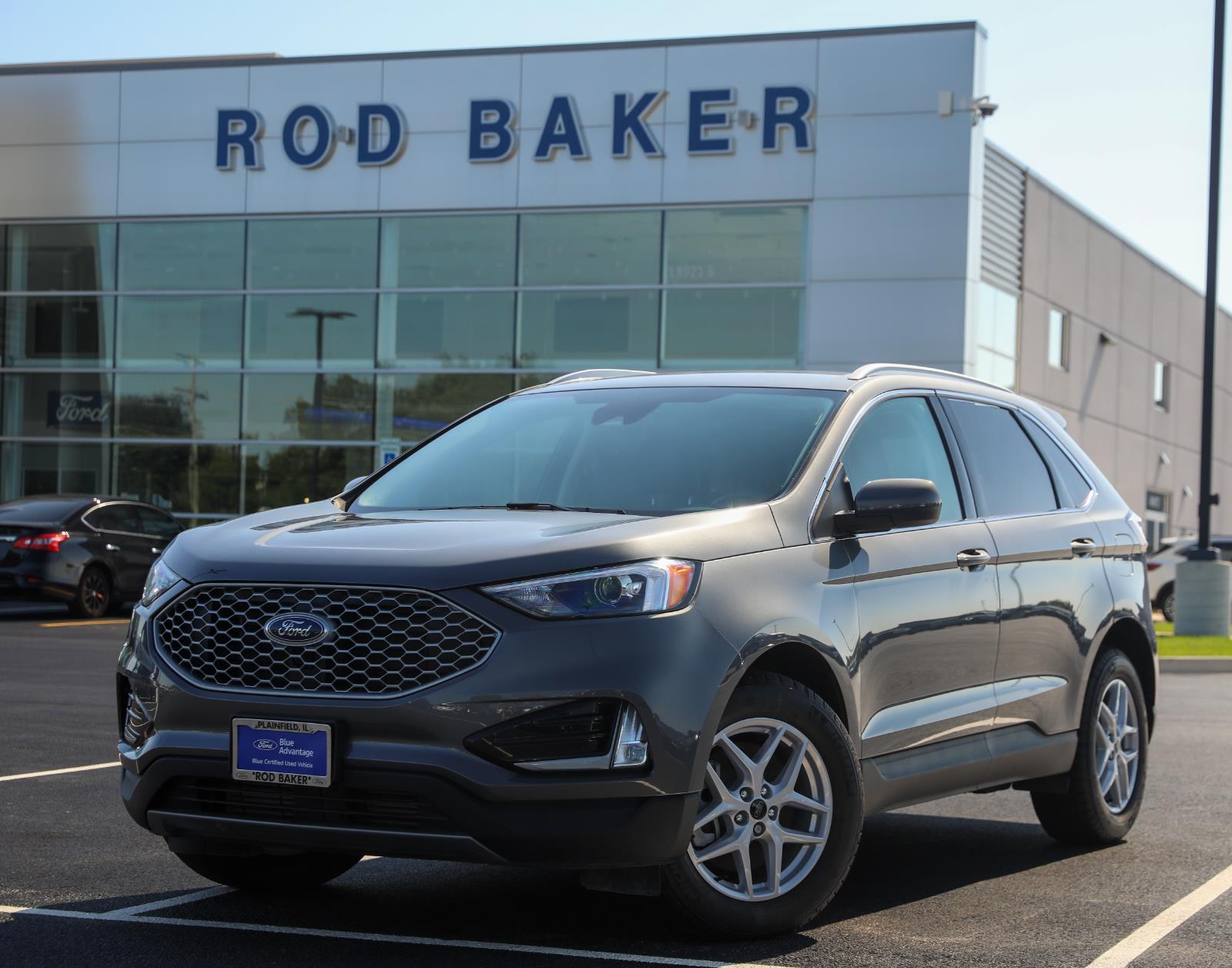 Carbonized Gray Metallic 2024 Ford Edge SUV / Crossover All-Wheel Drive 8-Speed Automatic