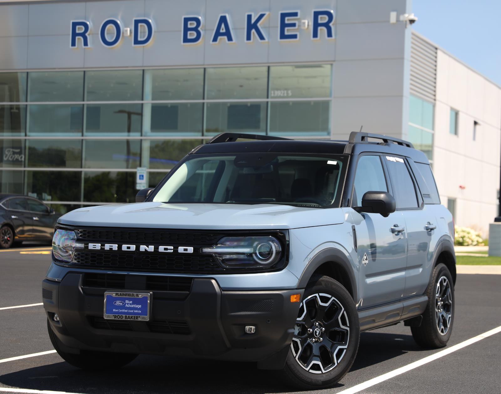 Blue (Azure Gray Metallic Tri-Coat) 2025 Ford Bronco Sport SUV / Crossover All-Wheel Drive 8-Speed Automatic