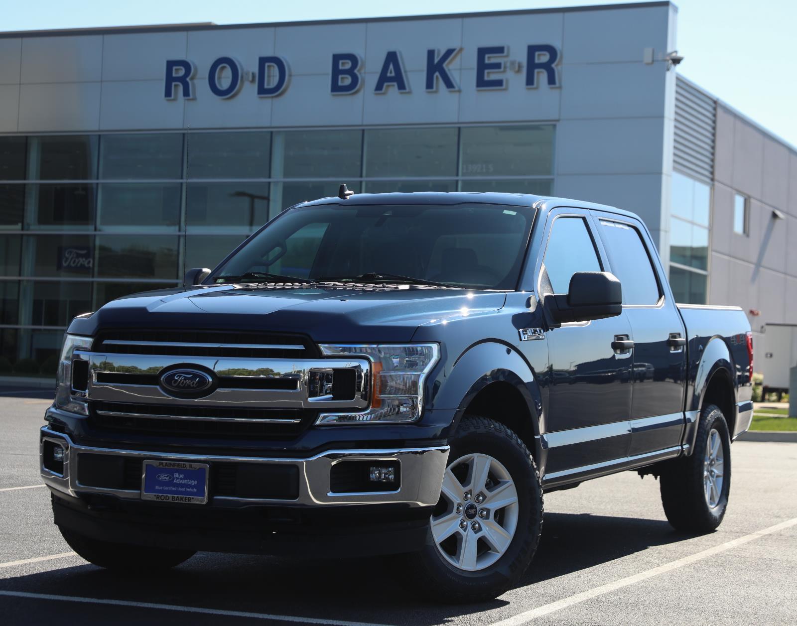 Blue Jeans 2020 Ford F-150 Pickup Truck Four-Wheel Drive Automatic