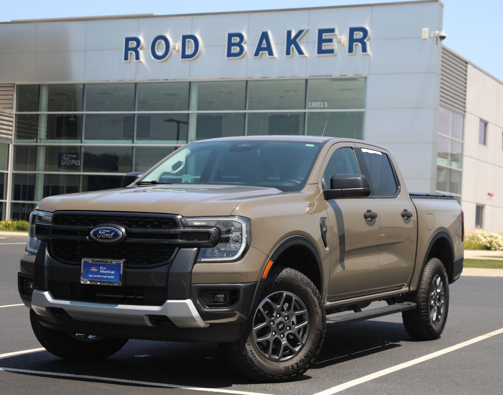 Marsh Gray 2025 Ford Ranger Pickup Truck Four-Wheel Drive Automatic