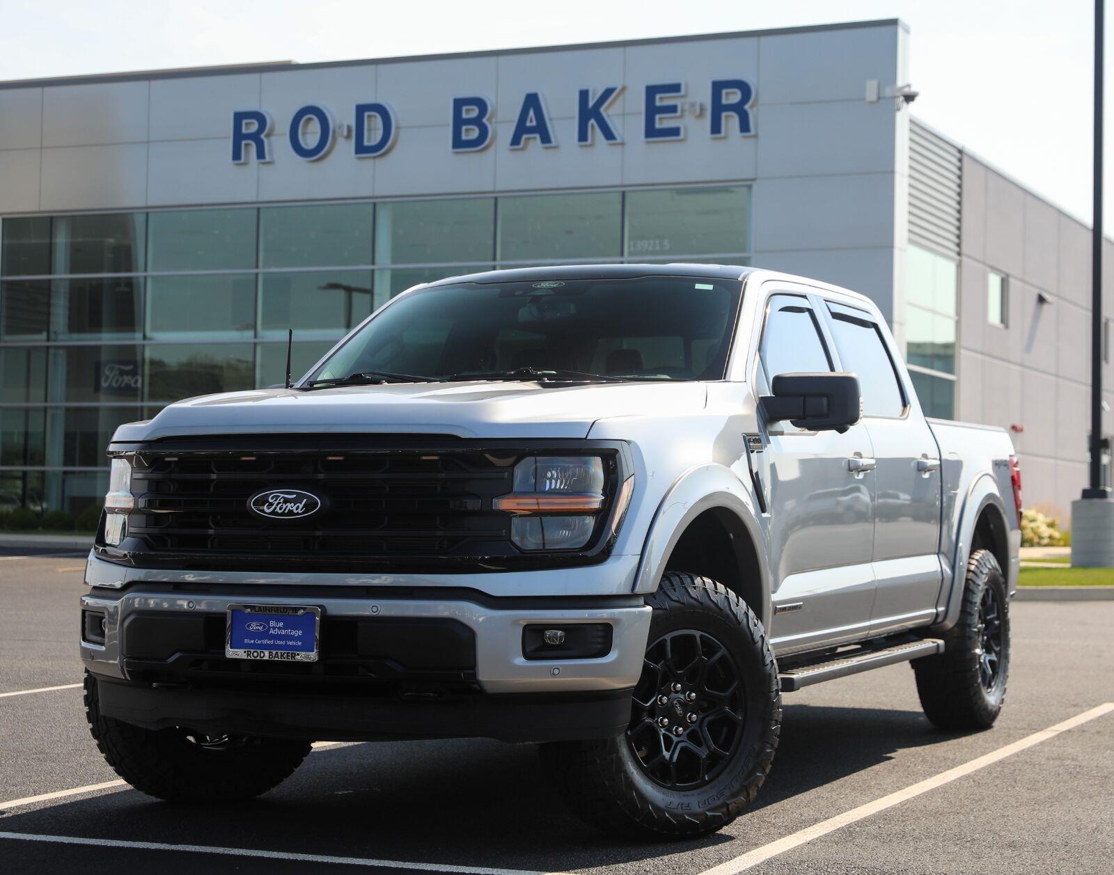 Iconic Silver Metallic 2025 Ford F-150 Pickup Truck Four-Wheel Drive Automatic