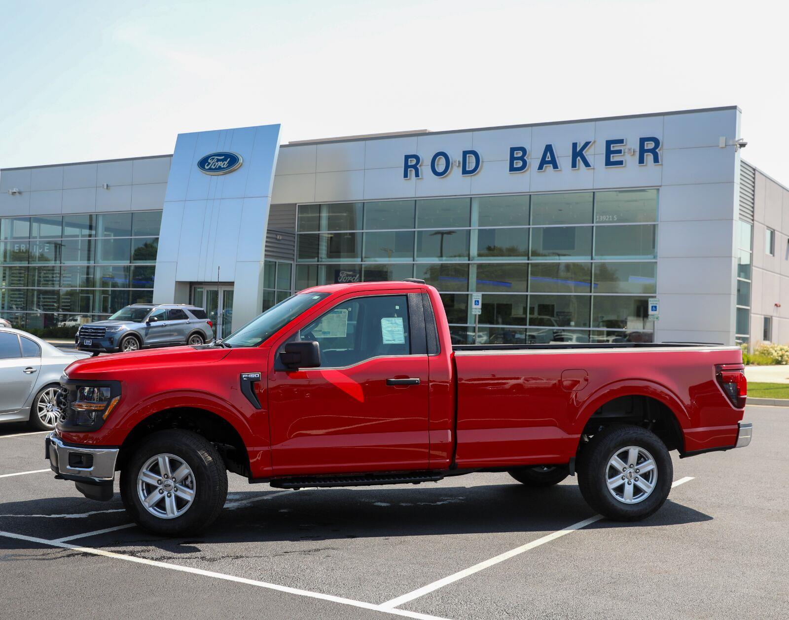 Vermillion Red 2026 Ford F-150 Pickup Truck Four-Wheel Drive Automatic