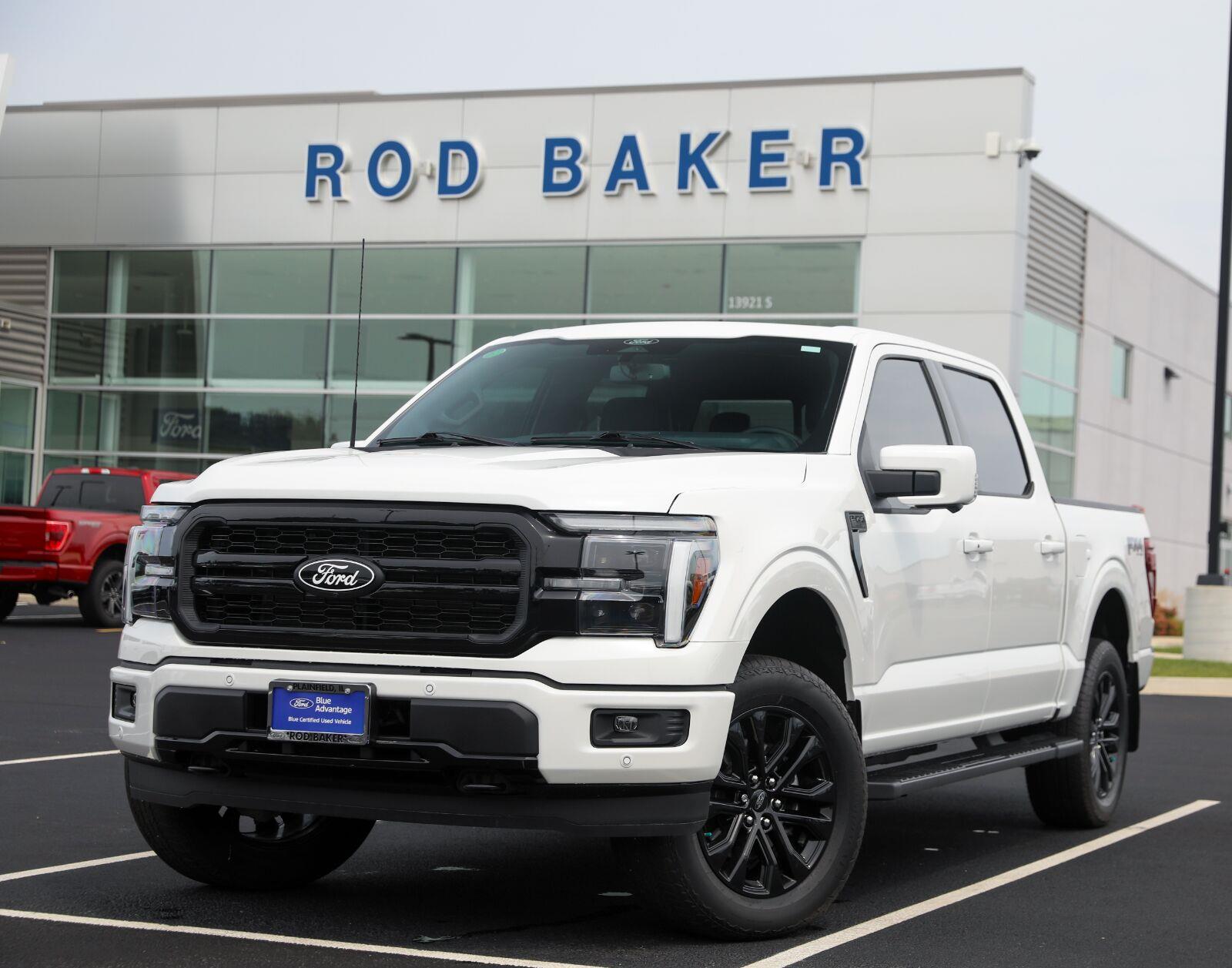 Star White Metallic Tri-Coat 2025 Ford F-150 Pickup Truck Four-Wheel Drive Automatic
