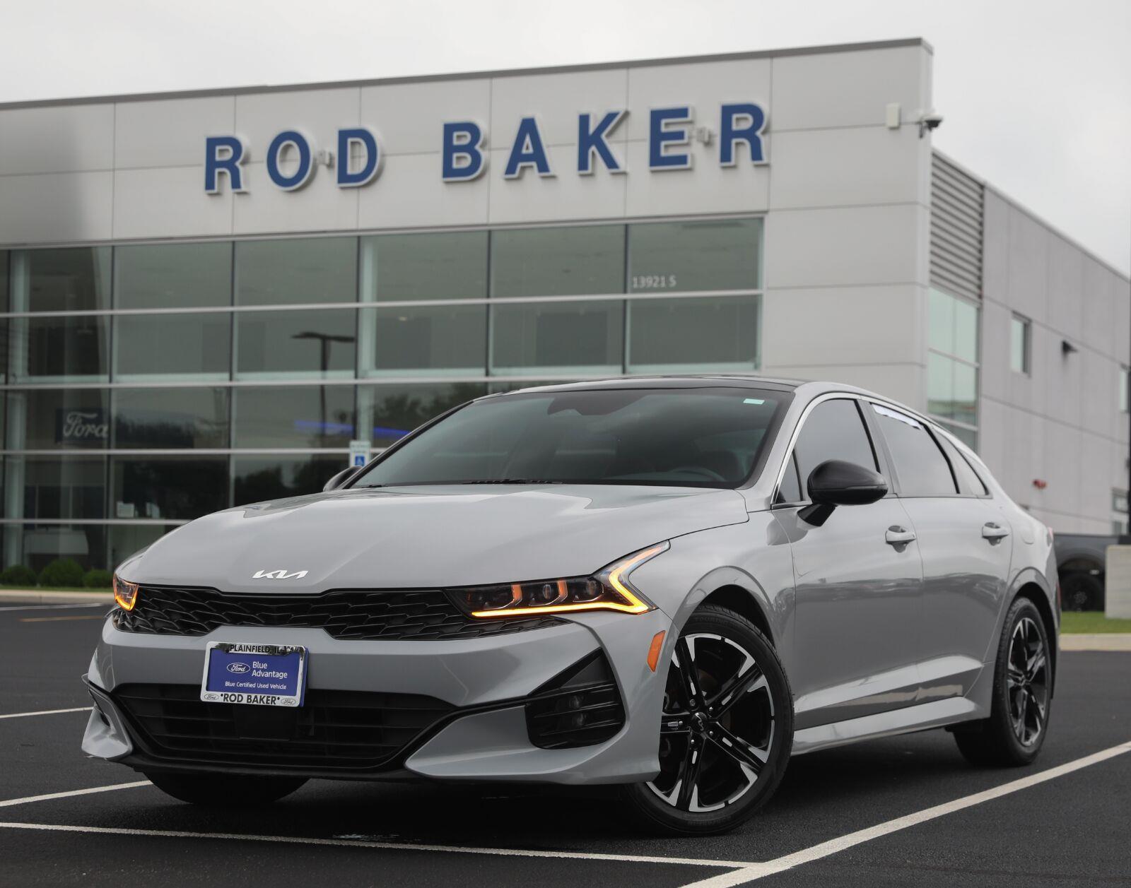 Wolf Gray 2022 Kia K5 Sedan Front-Wheel Drive Automatic