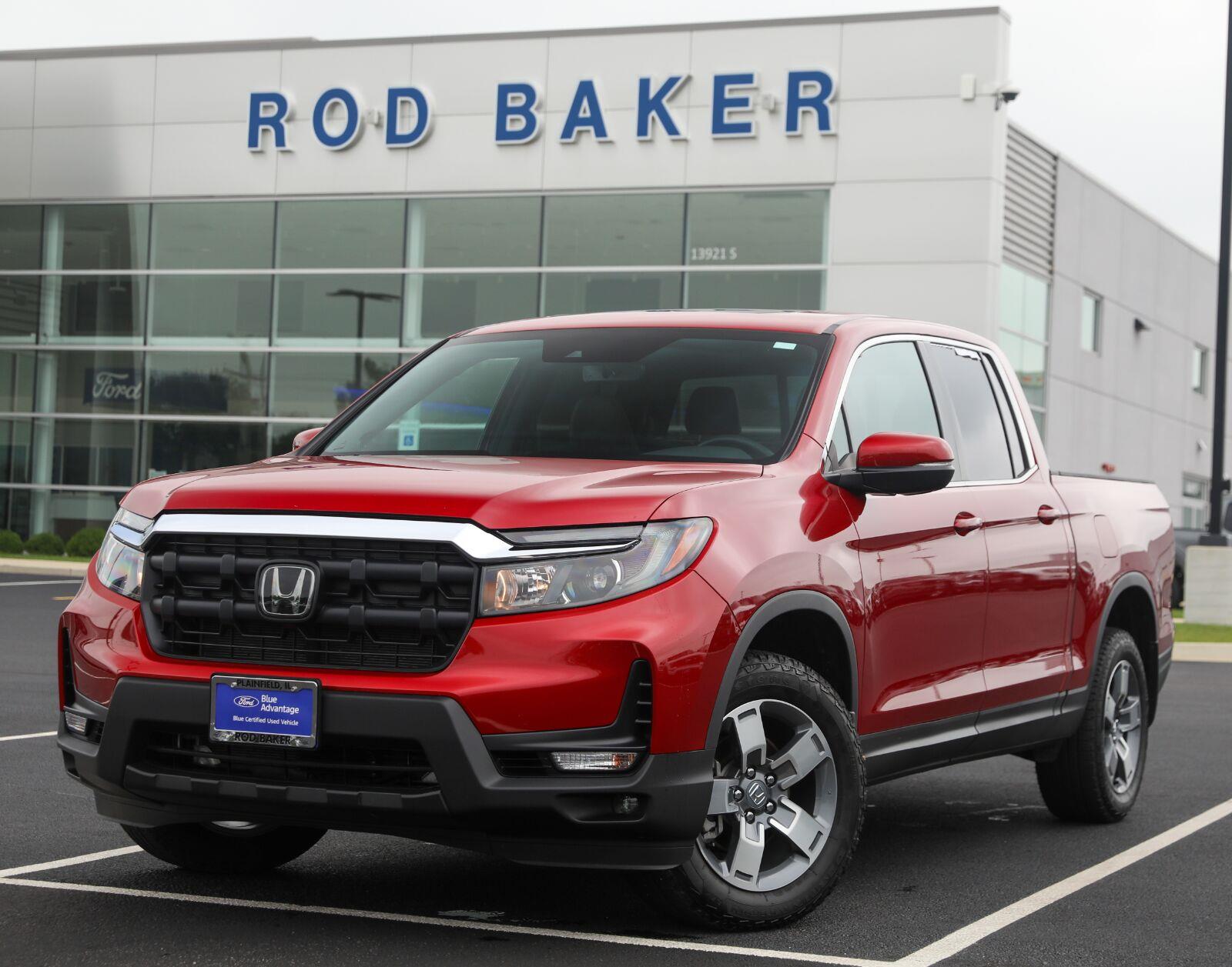 Radiant Red Metallic II 2025 Honda Ridgeline Pickup Truck All-Wheel Drive 9-Speed Automatic