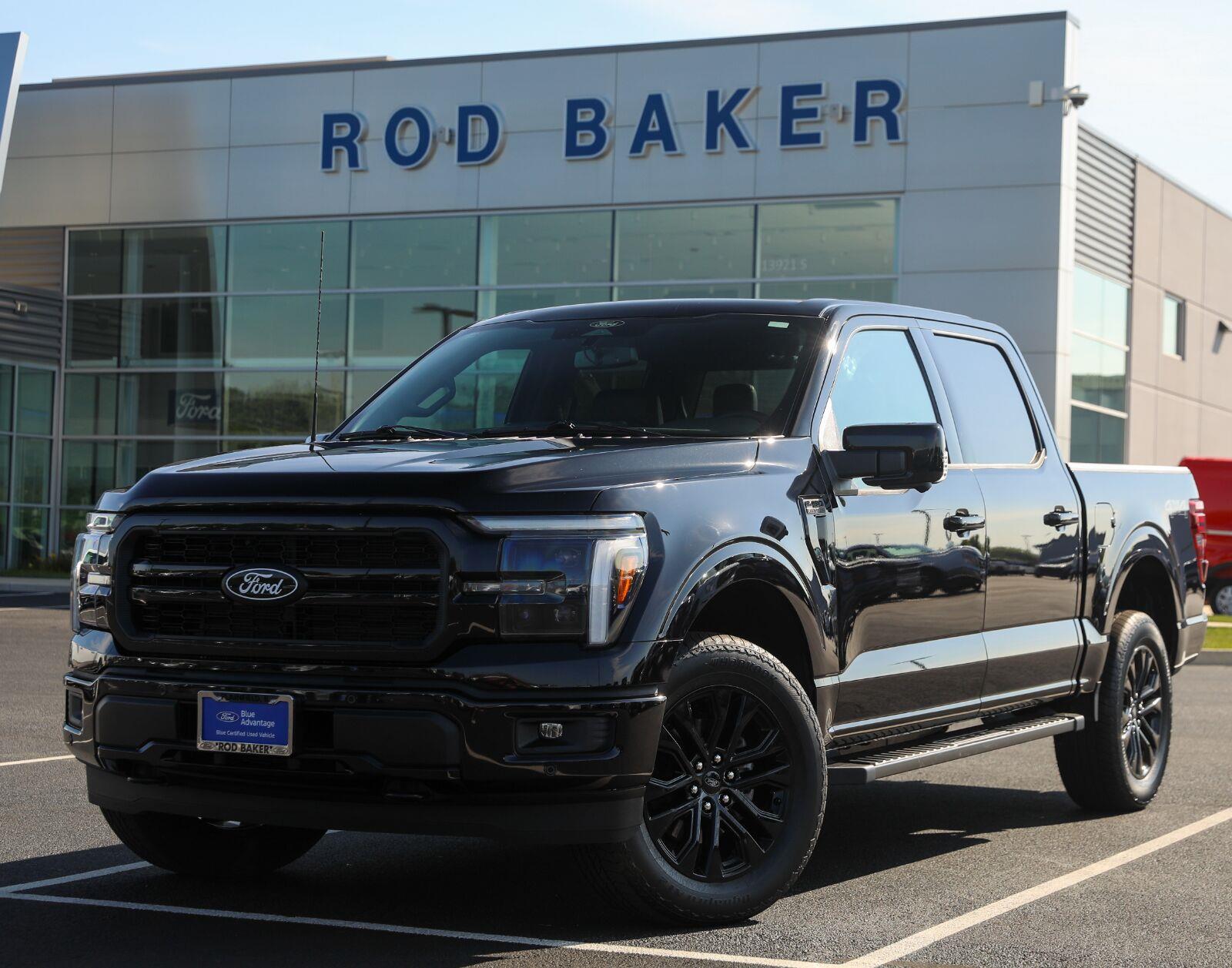 Agate Black Metallic 2025 Ford F-150 Pickup Truck Four-Wheel Drive Automatic