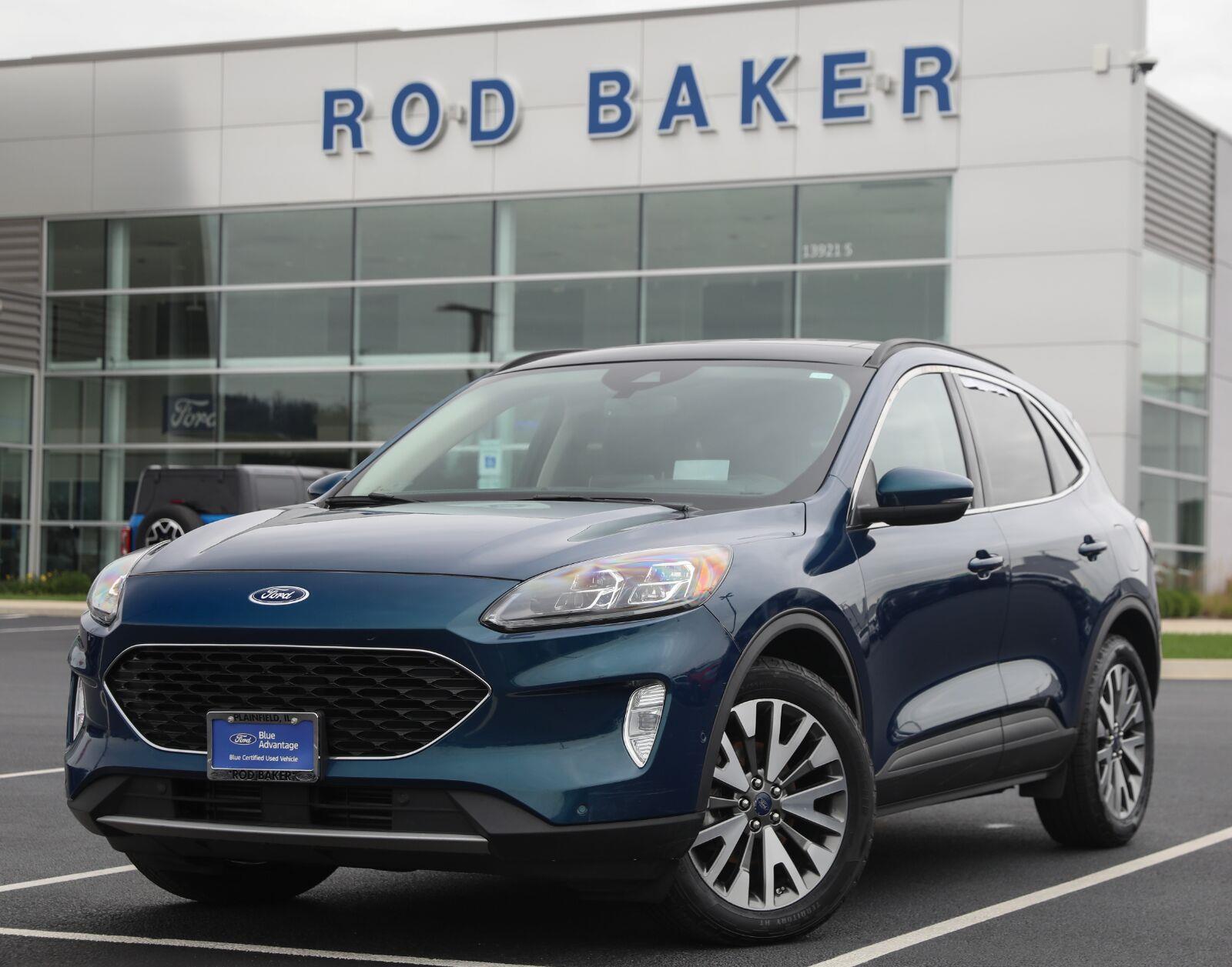 Dark Persian Green Metallic 2020 Ford Escape SUV / Crossover All-Wheel Drive 8-Speed Automatic