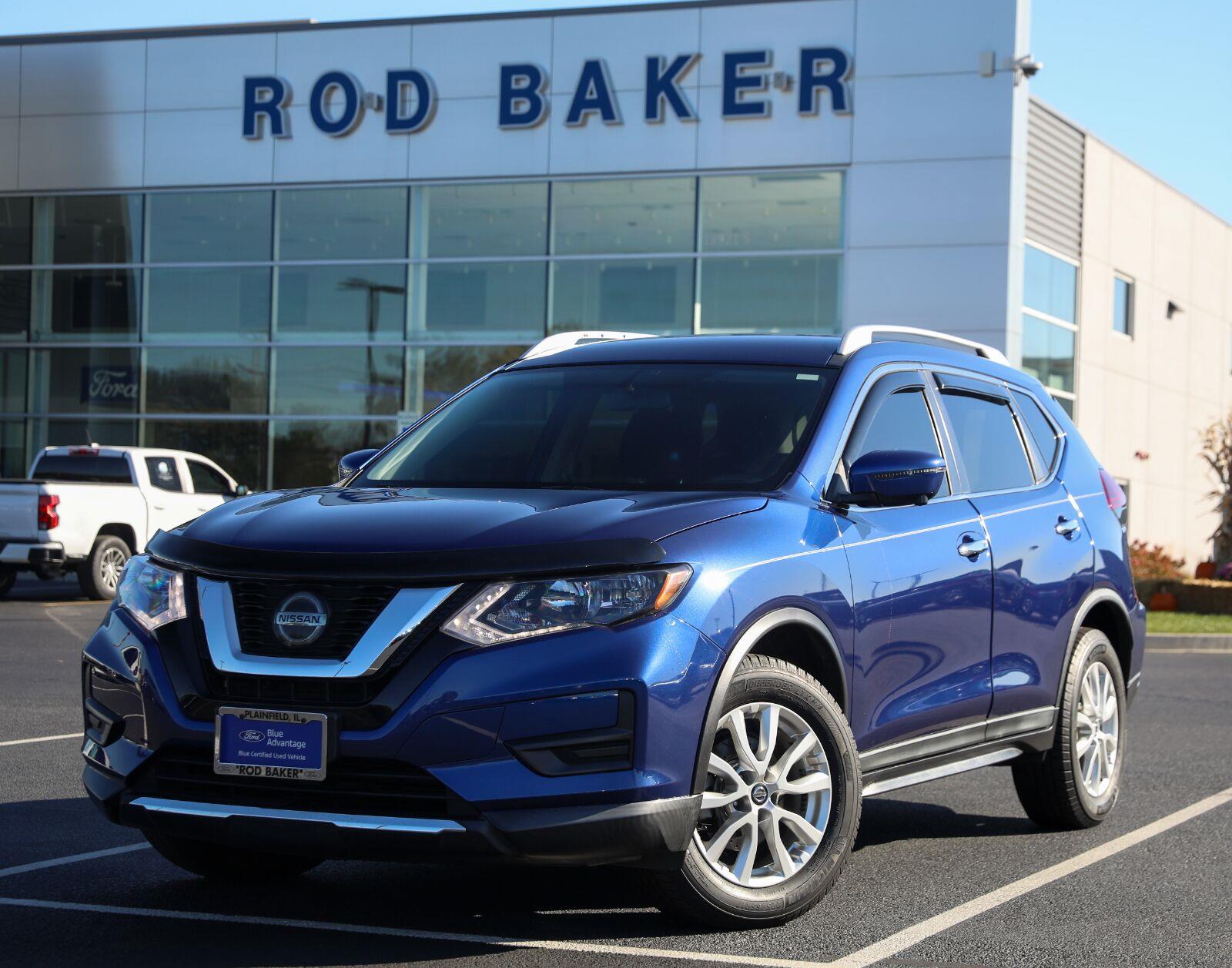 Caspian Blue 2018 Nissan Rogue SUV / Crossover All-Wheel Drive Continuously Variable Transmission