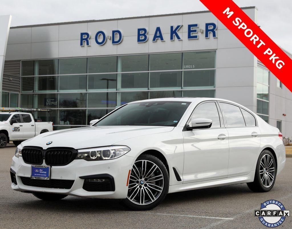 Mineral White Metallic 2019 BMW 5 Series 540i xDrive Sedan AWD Sedan All-Wheel Drive Automatic
