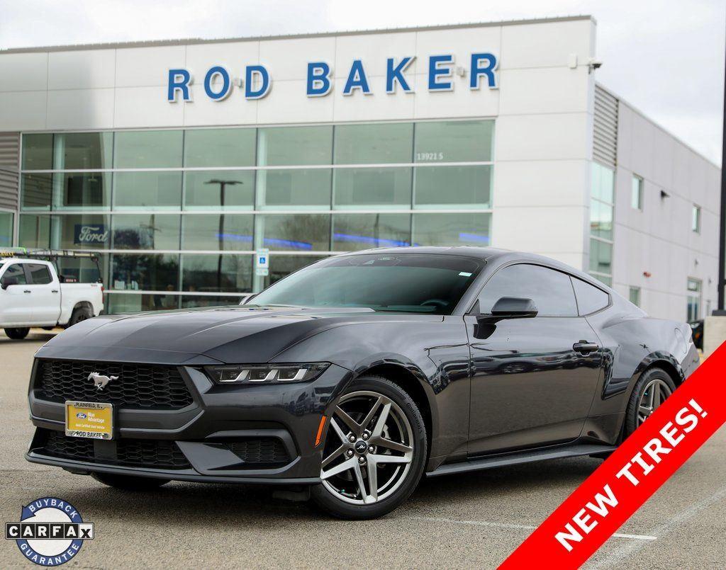 Dark Matter Gray 2024 Ford Mustang EcoBoost Fastback RWD Coupe Rear-Wheel Drive Automatic