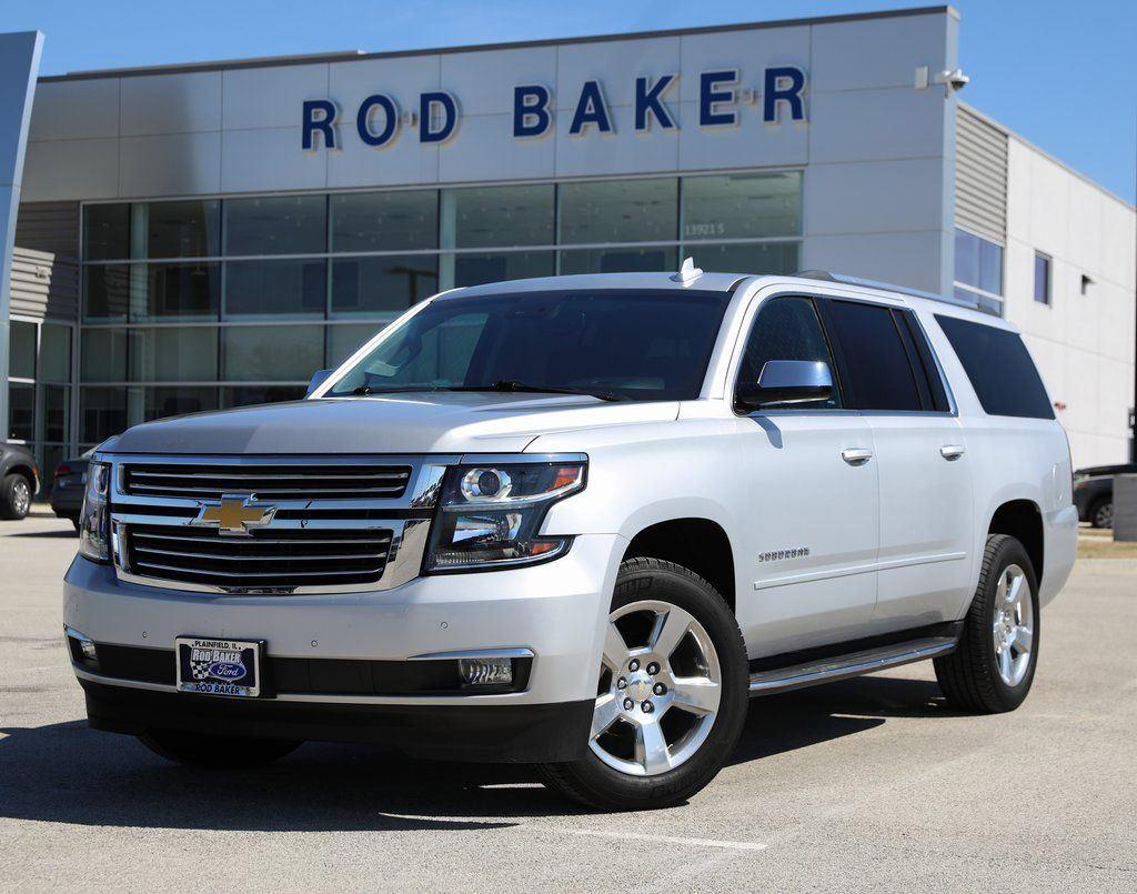 Silver Ice Metallic 2018 Chevrolet Suburban 1500 Premier 4WD SUV / Crossover Four-Wheel Drive 6-Speed Automatic