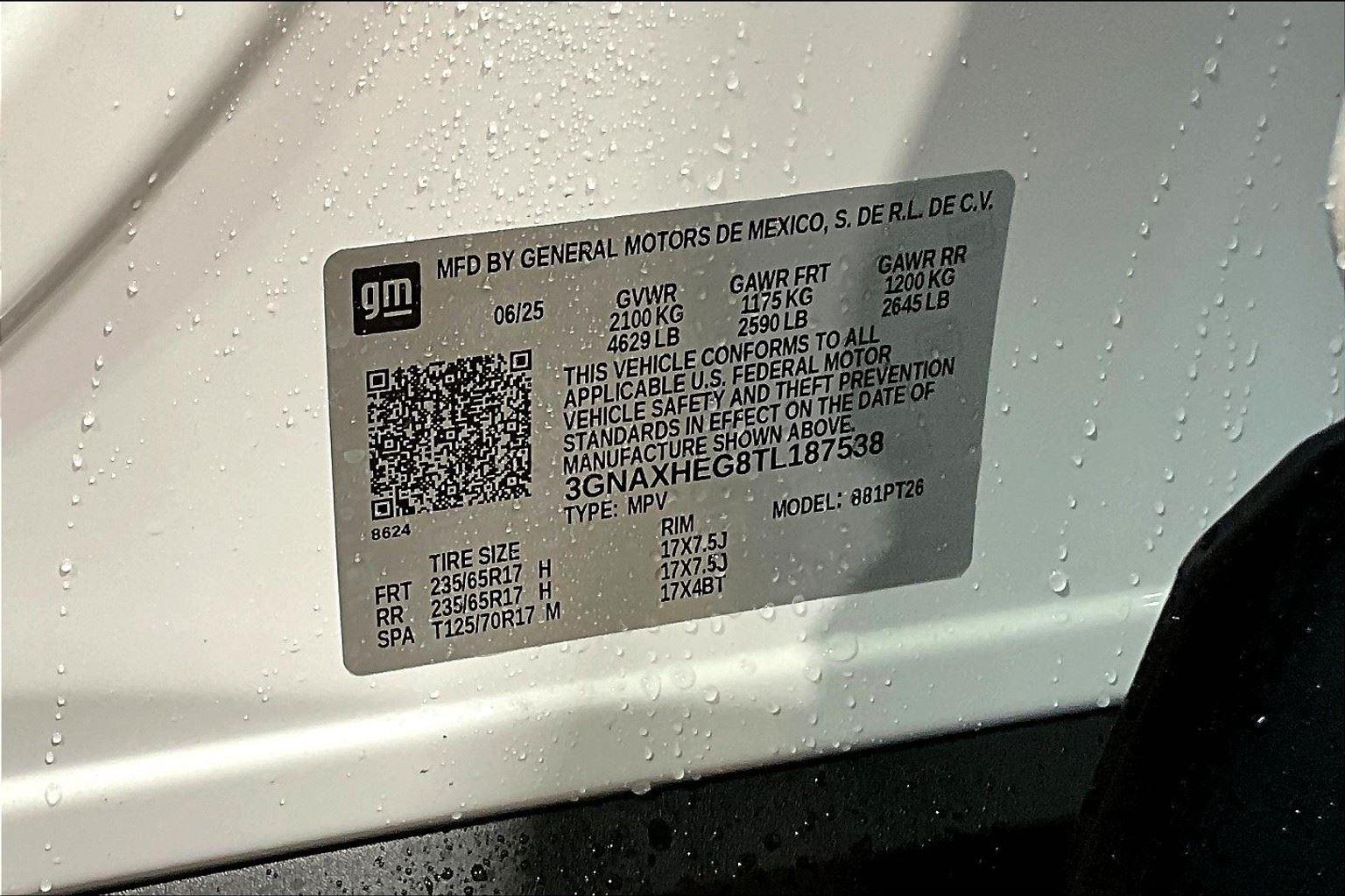 2026 Chevrolet Equinox LT photo 12