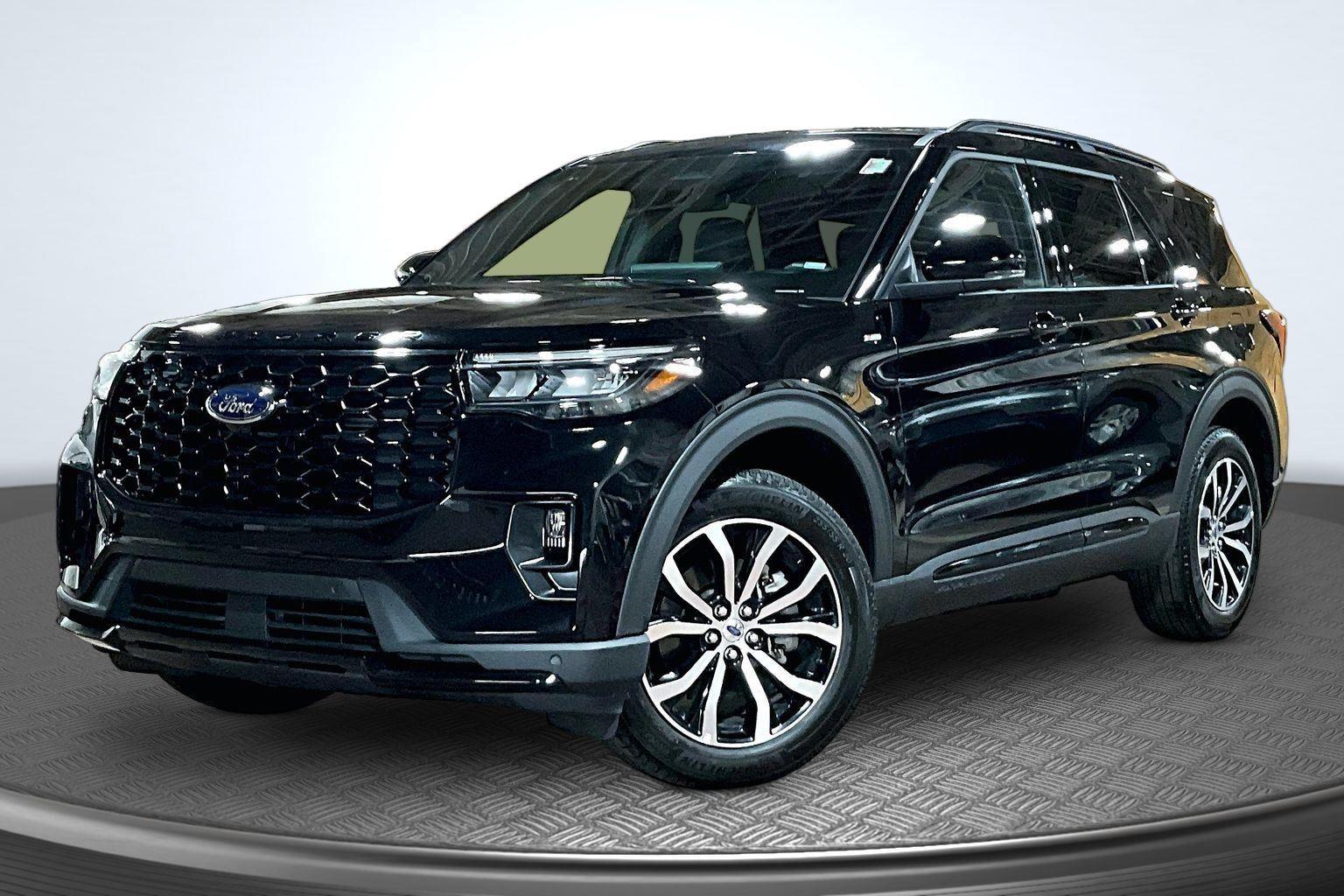 Agate Black 2026 Ford Explorer ST-Line AWD SUV / Crossover All-Wheel Drive Automatic