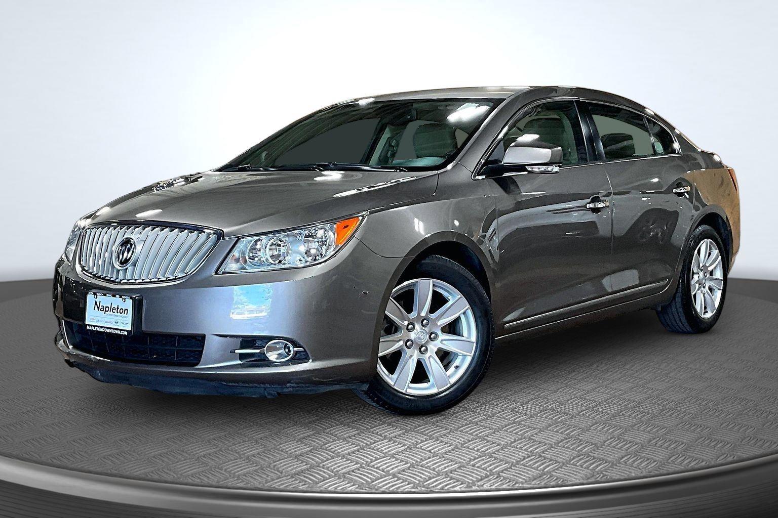 Gray (Mocha Steel Metallic) 2012 Buick LaCrosse Sedan 6-Speed Automatic Overdrive