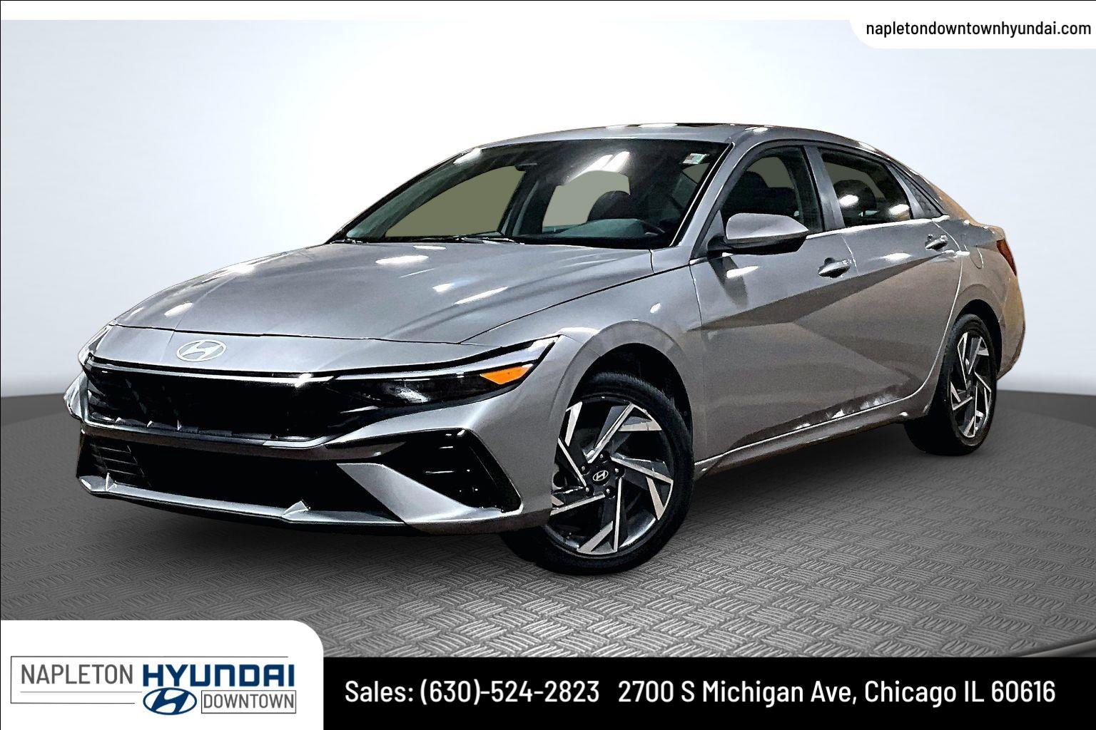 Fluid Metal 2025 Hyundai Elantra Sedan Front-Wheel Drive Continuously Variable Transmission