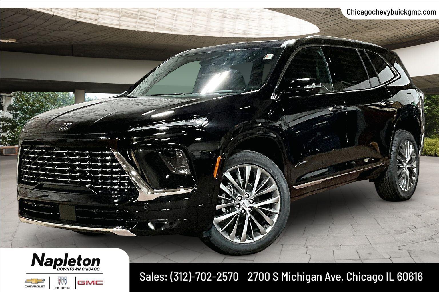 Black (Ebony Twilight Metallic) 2026 Buick Enclave SUV / Crossover Four-Wheel Drive 8-Speed Automatic