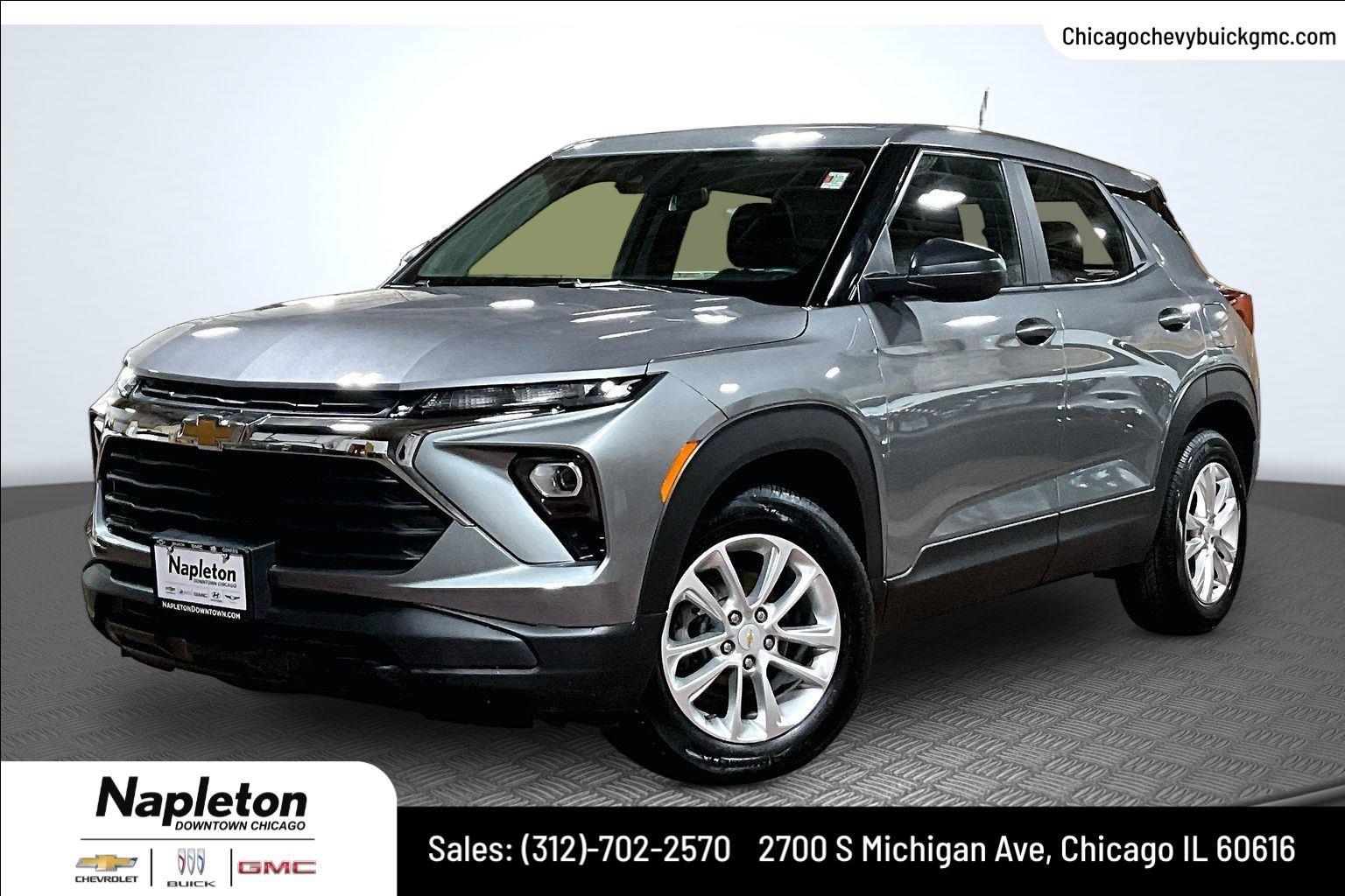 Sterling Gray Metallic 2024 Chevrolet Trailblazer SUV / Crossover Front-Wheel Drive Continuously Variable Transmission