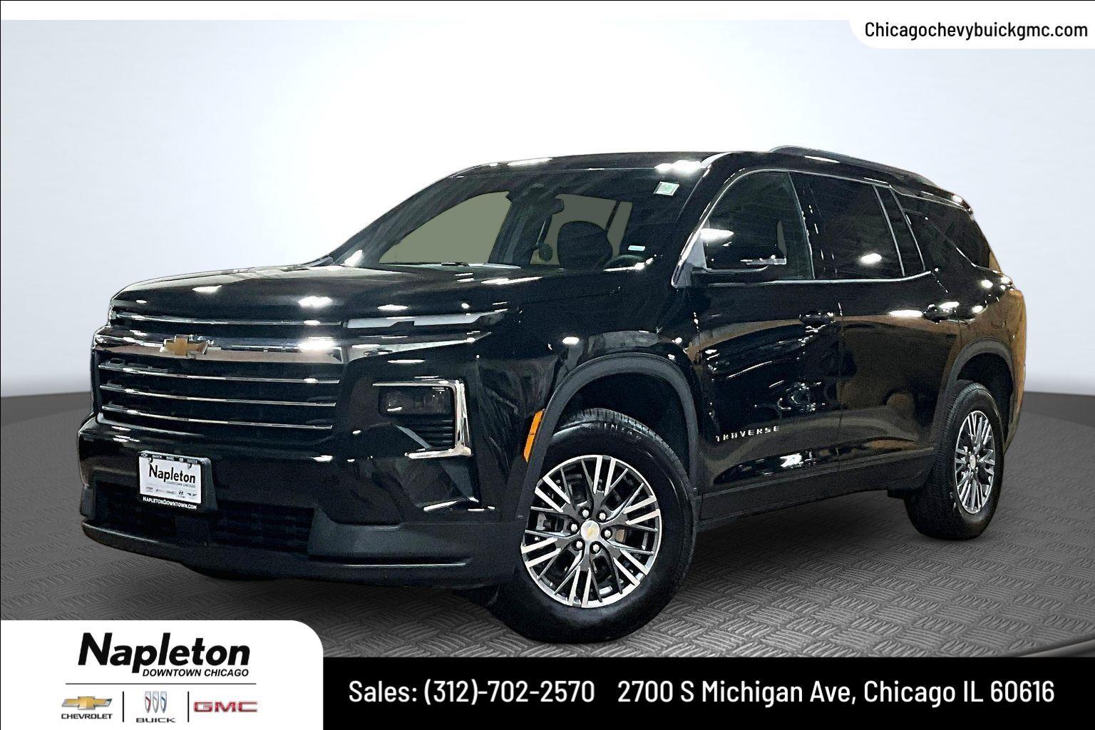 Mosaic Black Metallic 2026 Chevrolet Traverse SUV / Crossover Four-Wheel Drive 8-Speed Automatic