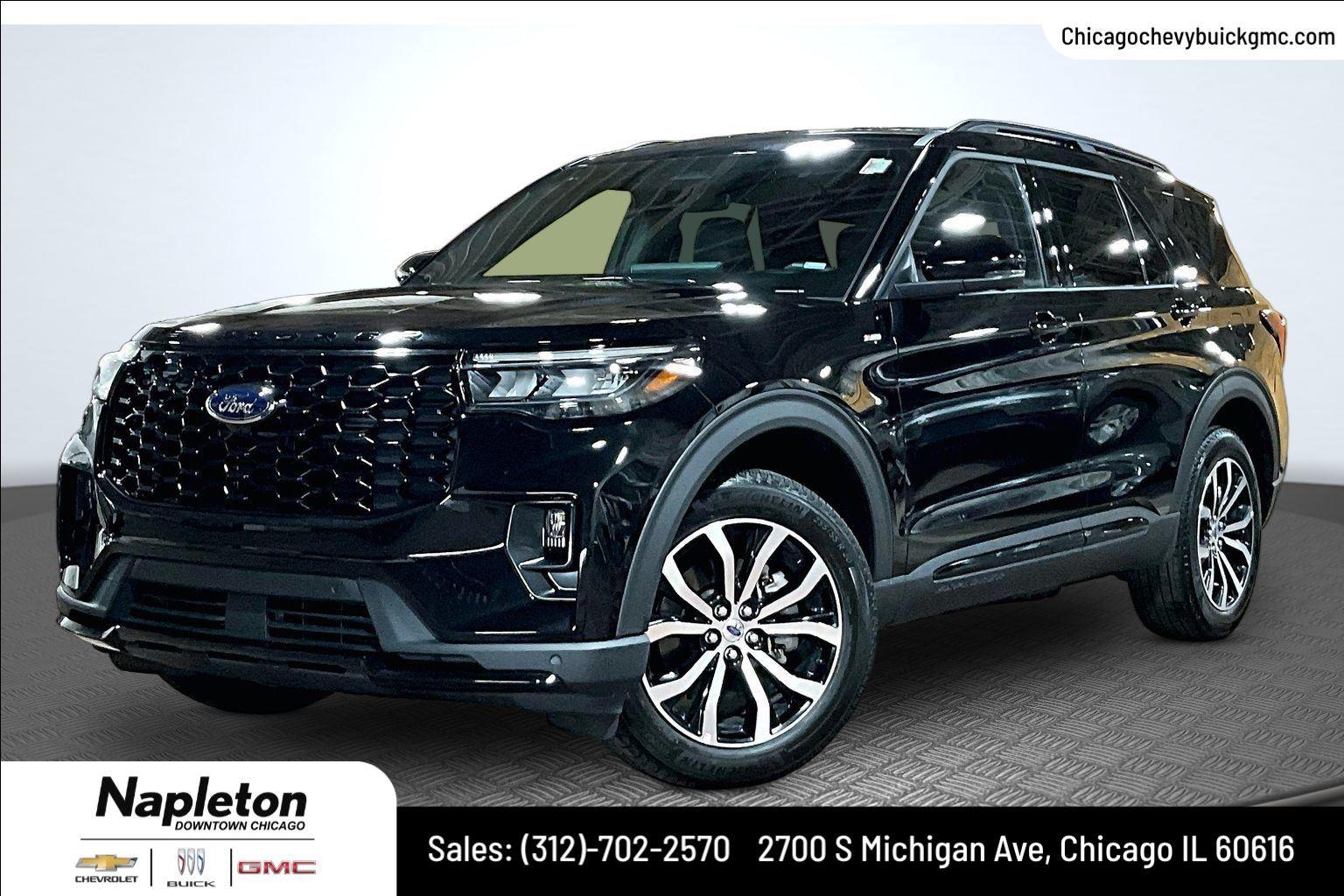 Agate Black 2026 Ford Explorer SUV / Crossover All-Wheel Drive Automatic