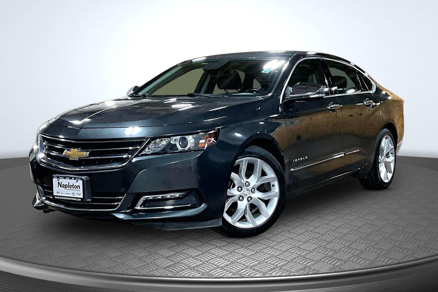 Ashen Gray Metallic 2015 Chevrolet Impala Sedan Front-Wheel Drive 6-Speed Automatic