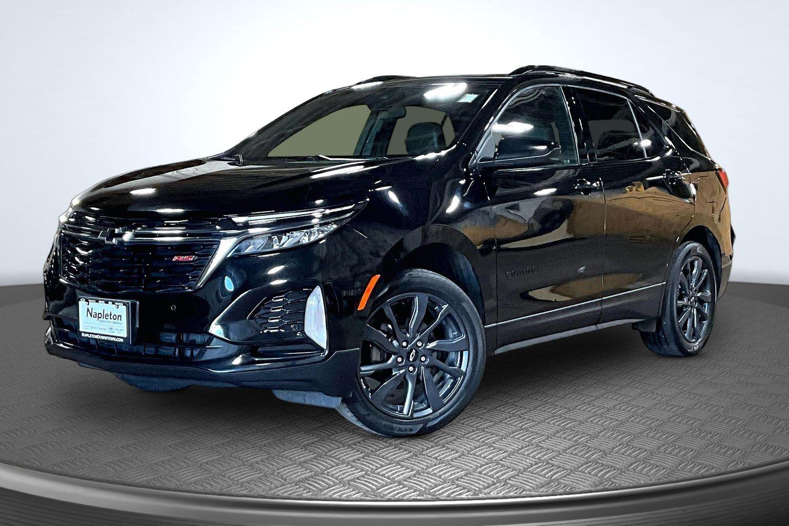 Mosaic Black Metallic 2022 Chevrolet Equinox SUV / Crossover Four-Wheel Drive 6-Speed Automatic Overdrive