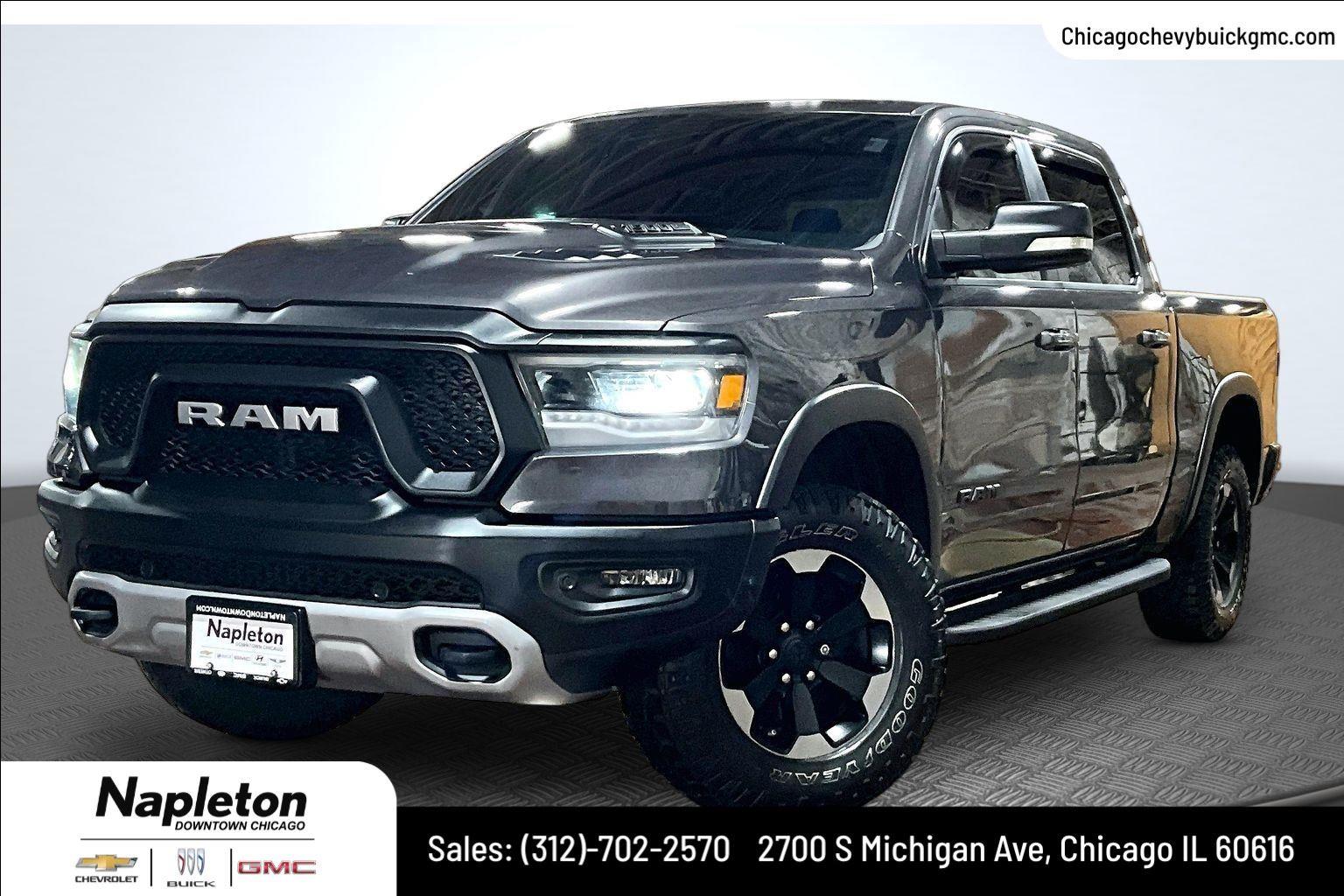 Granite Crystal Metallic 2020 RAM 1500 Pickup Truck Four-Wheel Drive 8-Speed Automatic