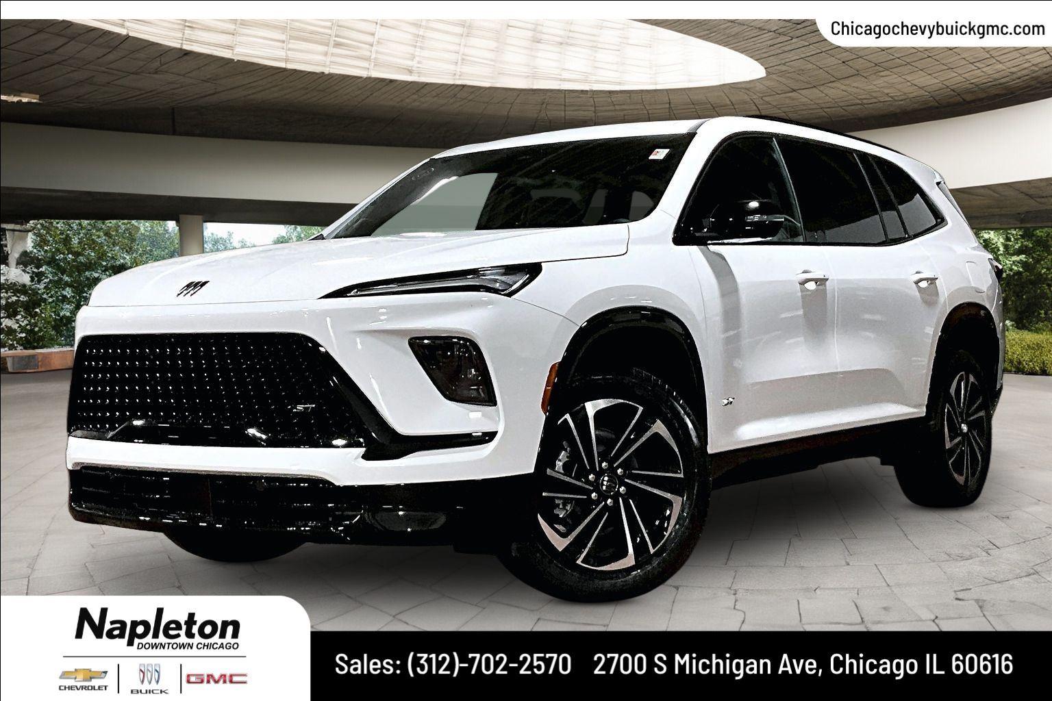 summit white 2026 Buick Enclave SUV / Crossover Four-Wheel Drive 8-Speed Automatic