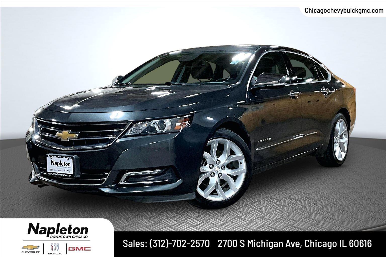 Ashen Gray Metallic 2015 Chevrolet Impala Sedan Front-Wheel Drive 6-Speed Automatic