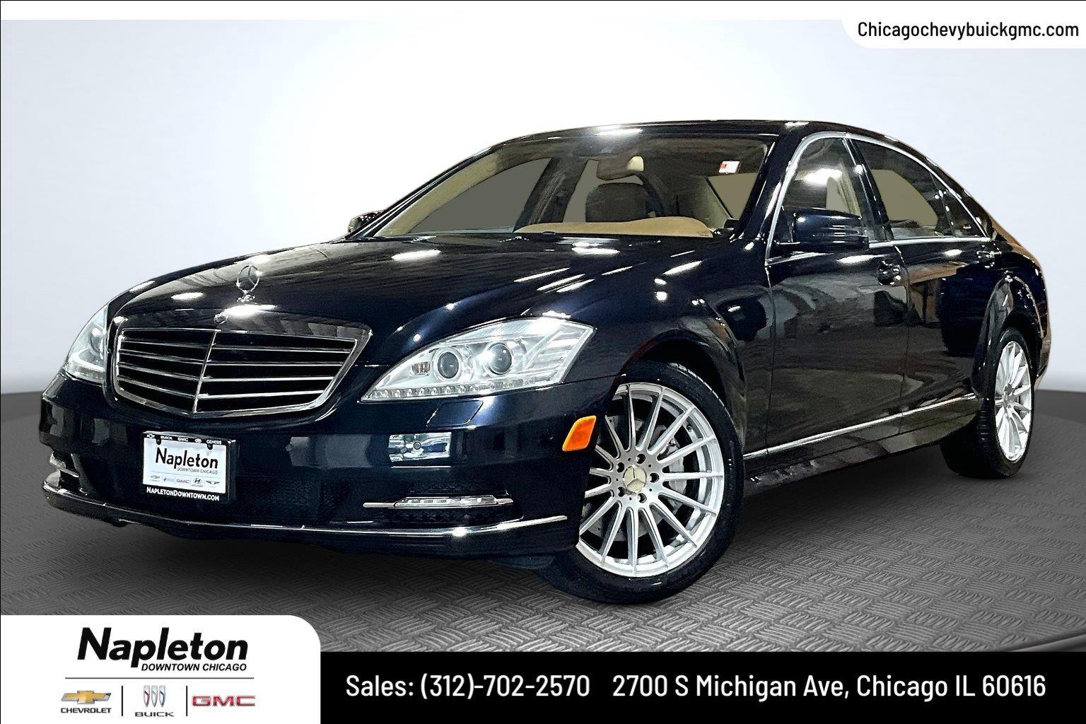 Majestic Black Metallic 2010 Mercedes-Benz S-Class Sedan All-Wheel Drive Automatic