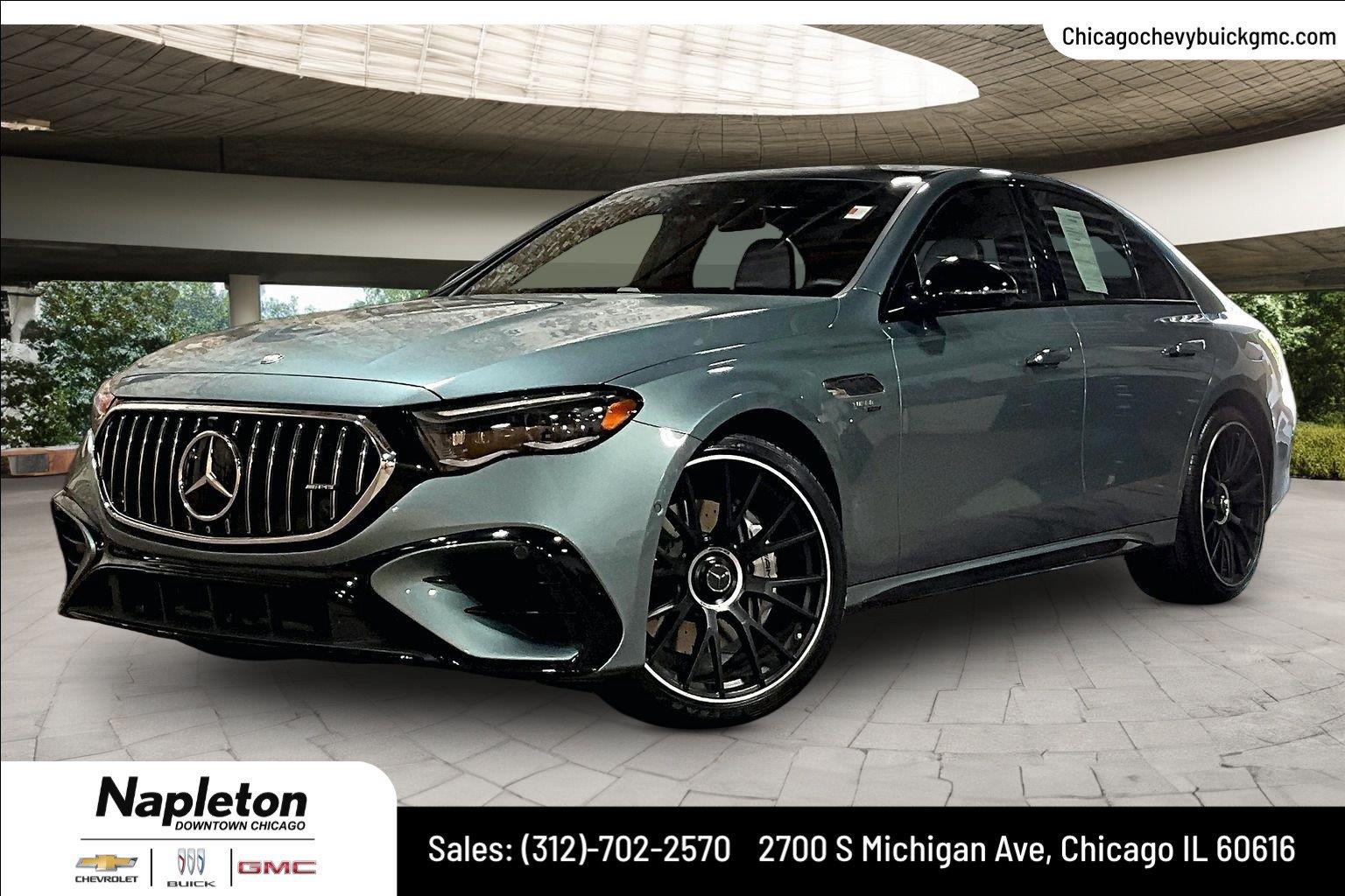 Black 2026 Mercedes-Benz E-Class Sedan All-Wheel Drive Automatic