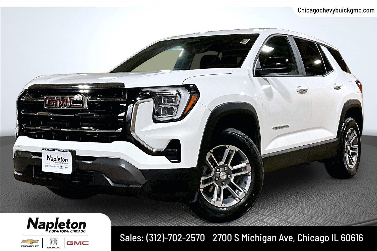 Summit White 2026 GMC Terrain SUV / Crossover Four-Wheel Drive 8-Speed Automatic Overdrive