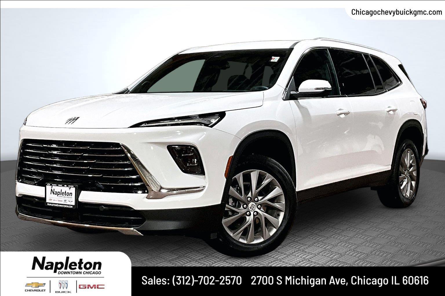 Summit White 2026 Buick Enclave SUV / Crossover Front-Wheel Drive 8-Speed Automatic