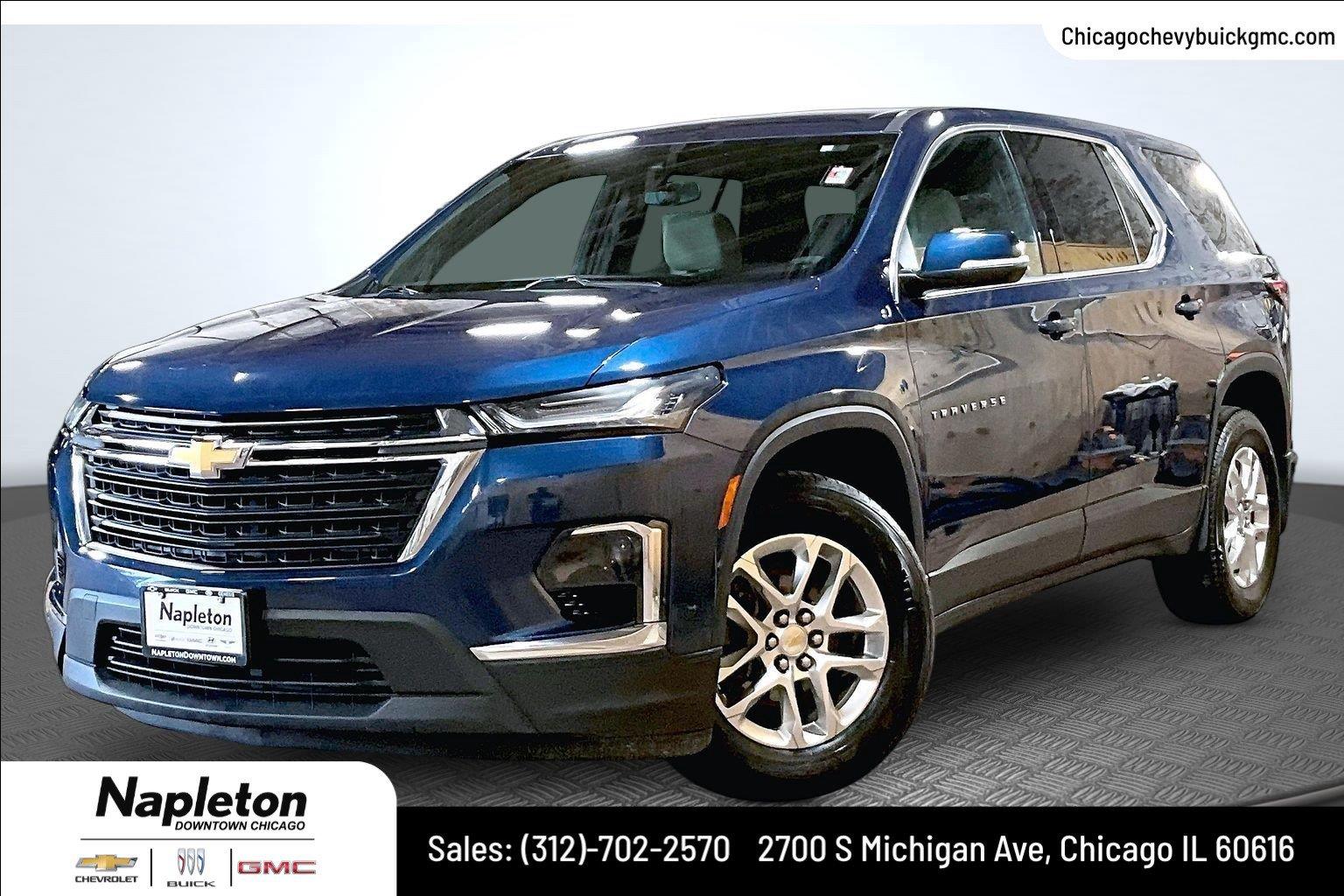 Northsky Blue Metallic 2023 Chevrolet Traverse SUV / Crossover Front-Wheel Drive 9-Speed Automatic