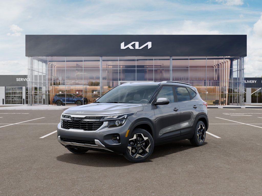 Steel Gray 2026 Kia Seltos S AWD SUV / Crossover All-Wheel Drive Continuously Variable Transmission