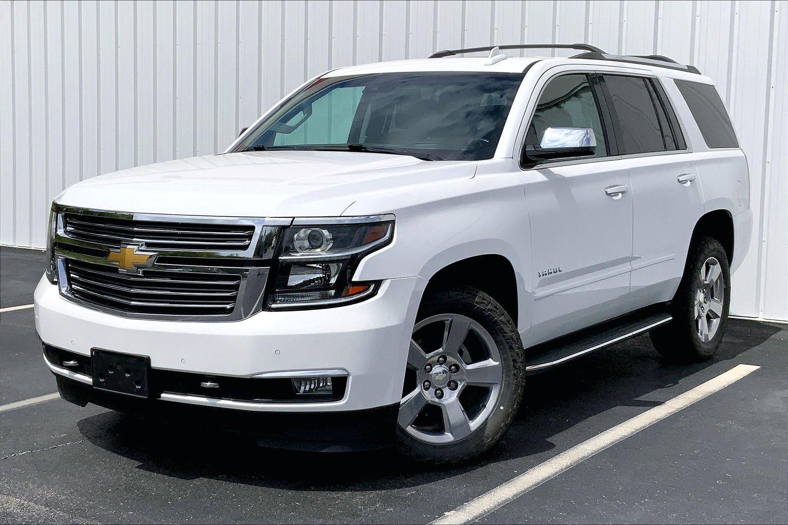 Summit White 2019 Chevrolet Tahoe Premier 4WD SUV / Crossover Four-Wheel Drive 6-Speed Automatic